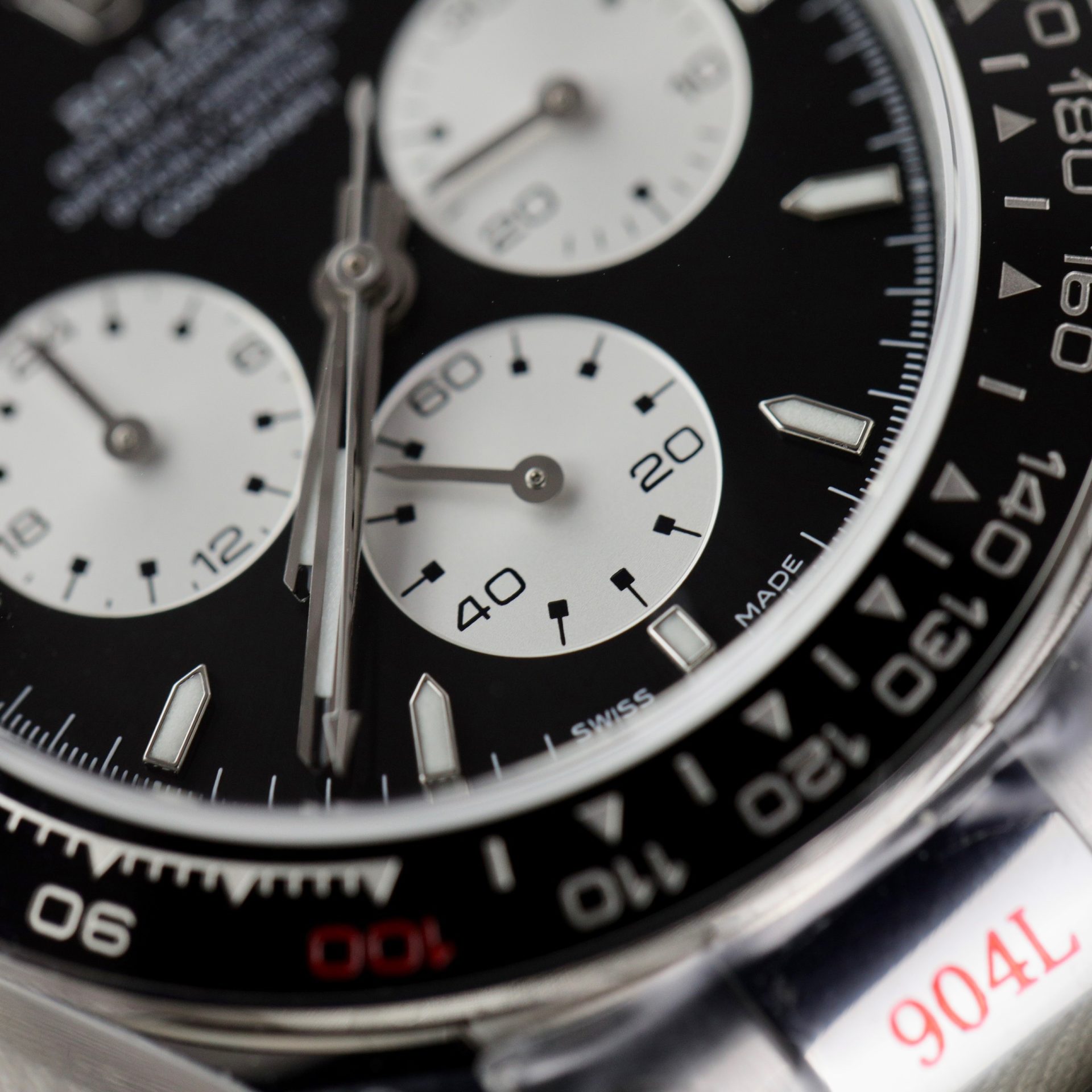 Rolex Replica Watch Daytona Chronograph 126529LN Dial Black QF Factory 40mm