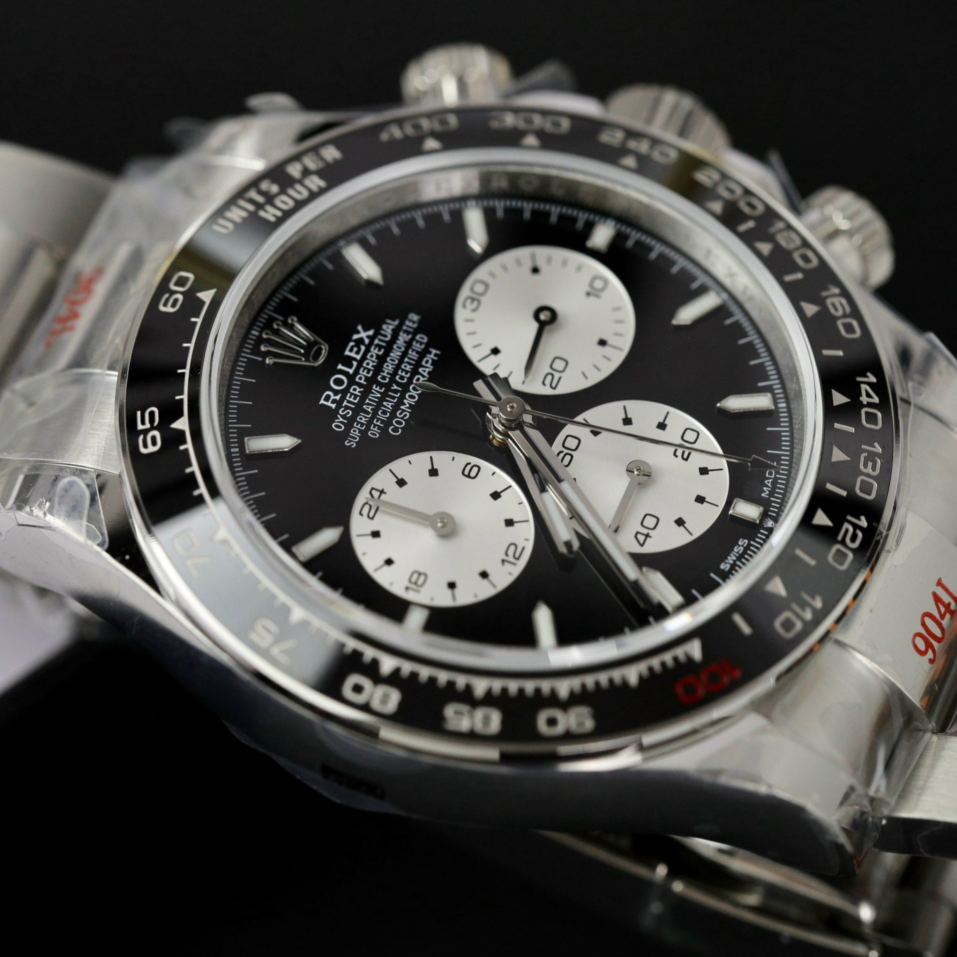 Rolex Replica Watch Daytona Chronograph 126529LN Dial Black QF Factory 40mm