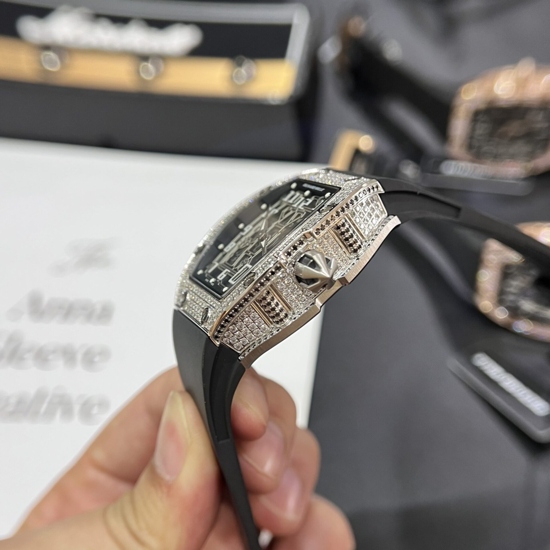 Richard Mille Replica Watch RM67-01 Rubber Strap 40mm