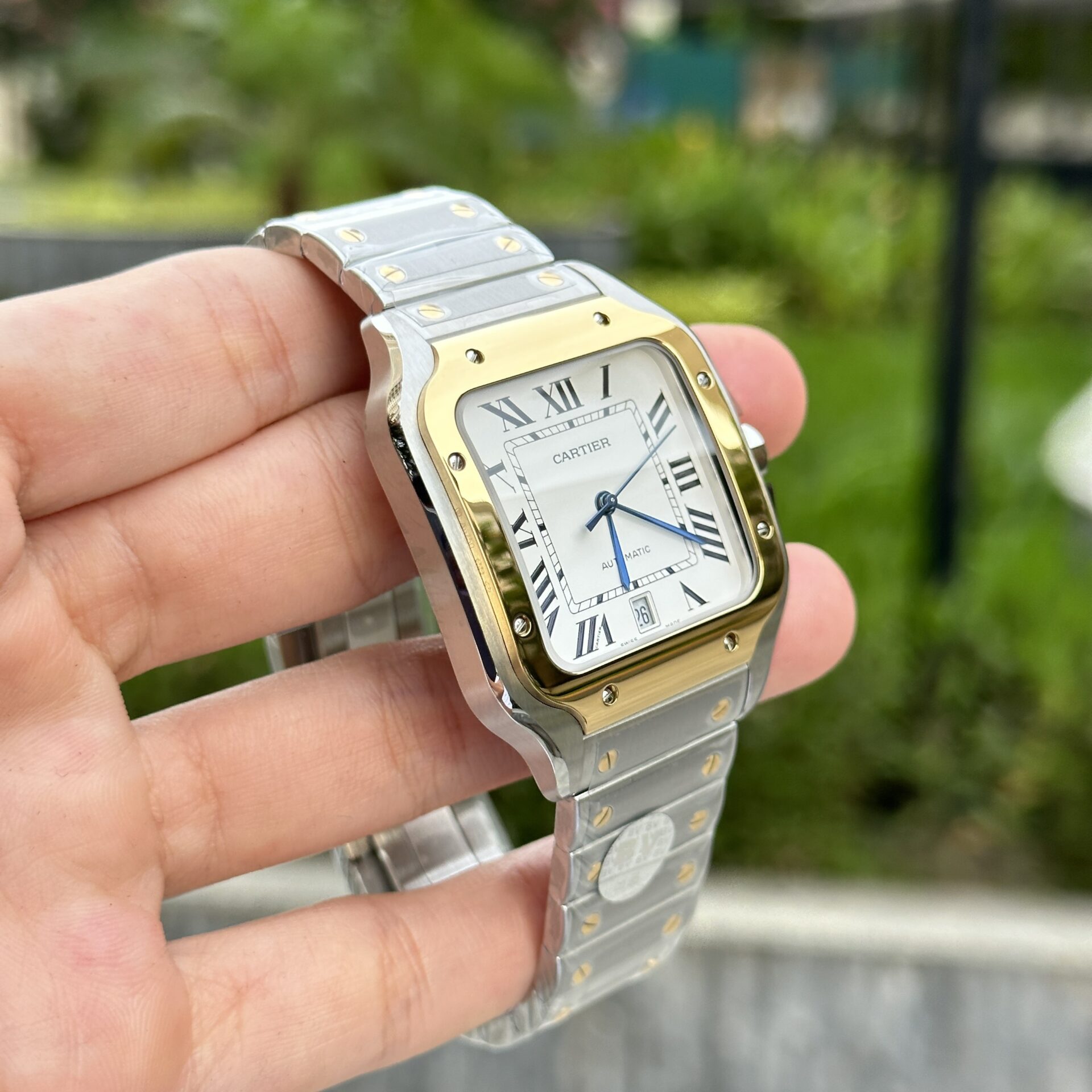 Cartier Santos De Cartier W2SA0009 Replica Watch BV Factory 39.8mm