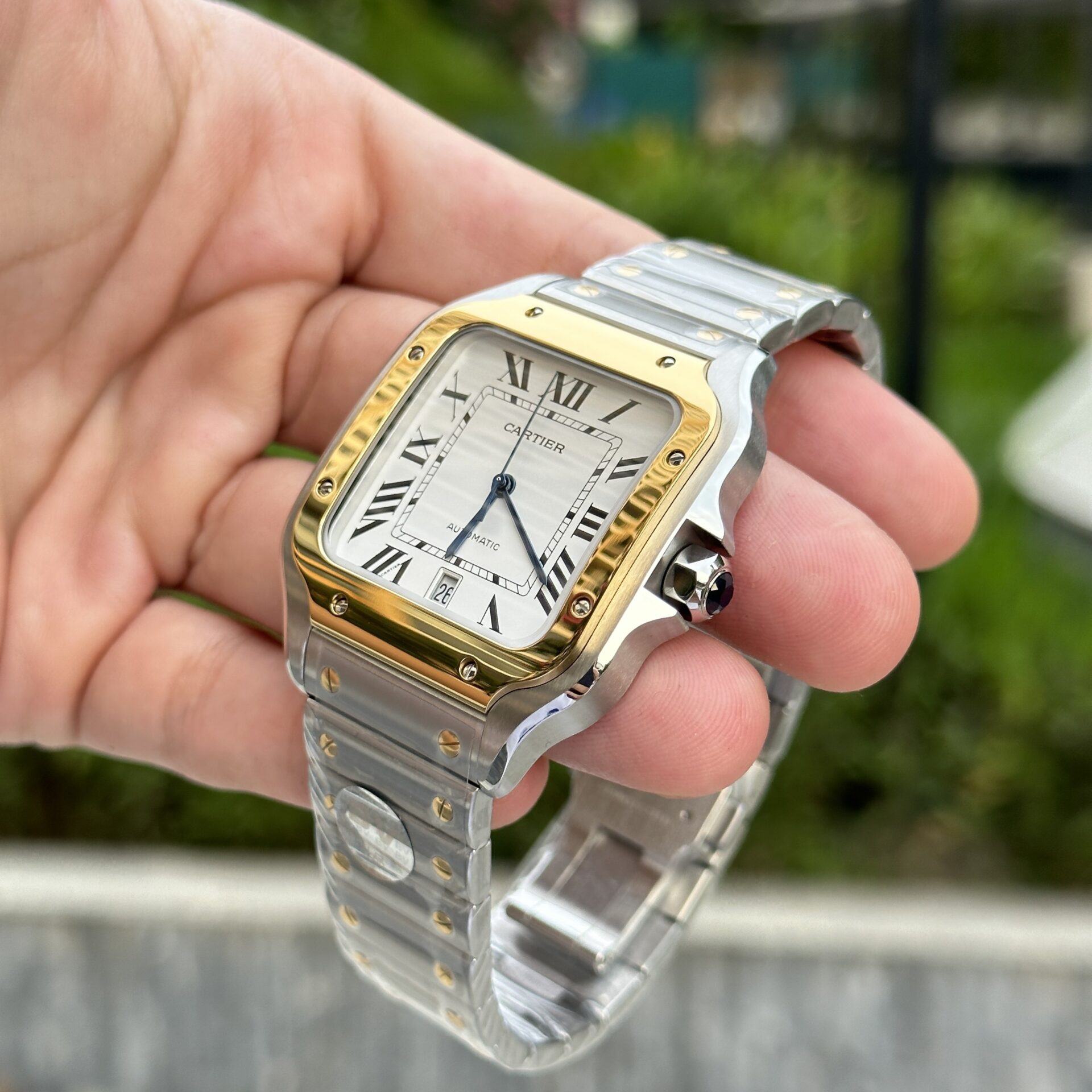Cartier Santos De Cartier W2SA0009 Replica Watch BV Factory 39.8mm