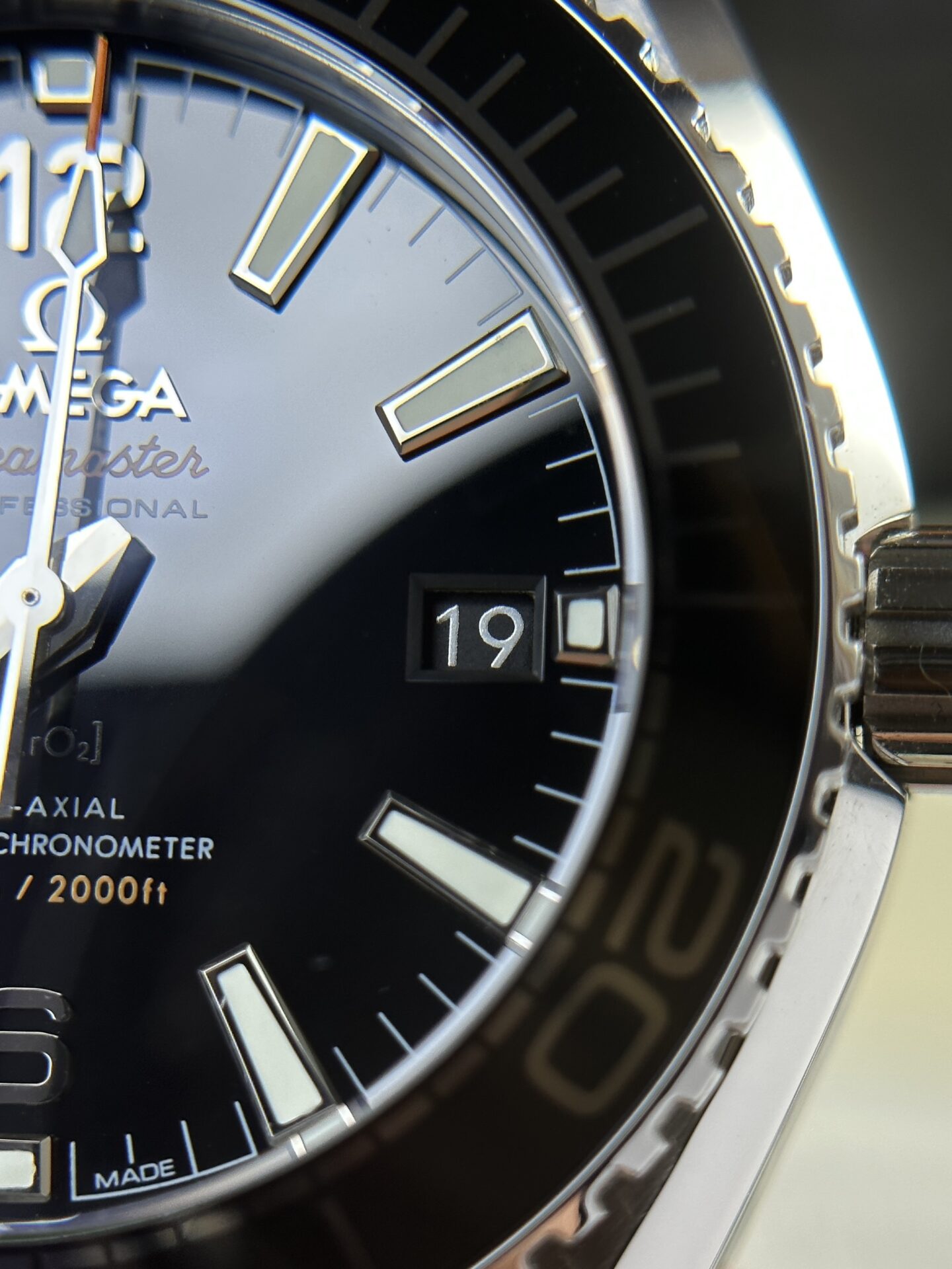 Omega Seamaster Planet Ocean Replica Watch Black Dial VS Factory 39.5mm