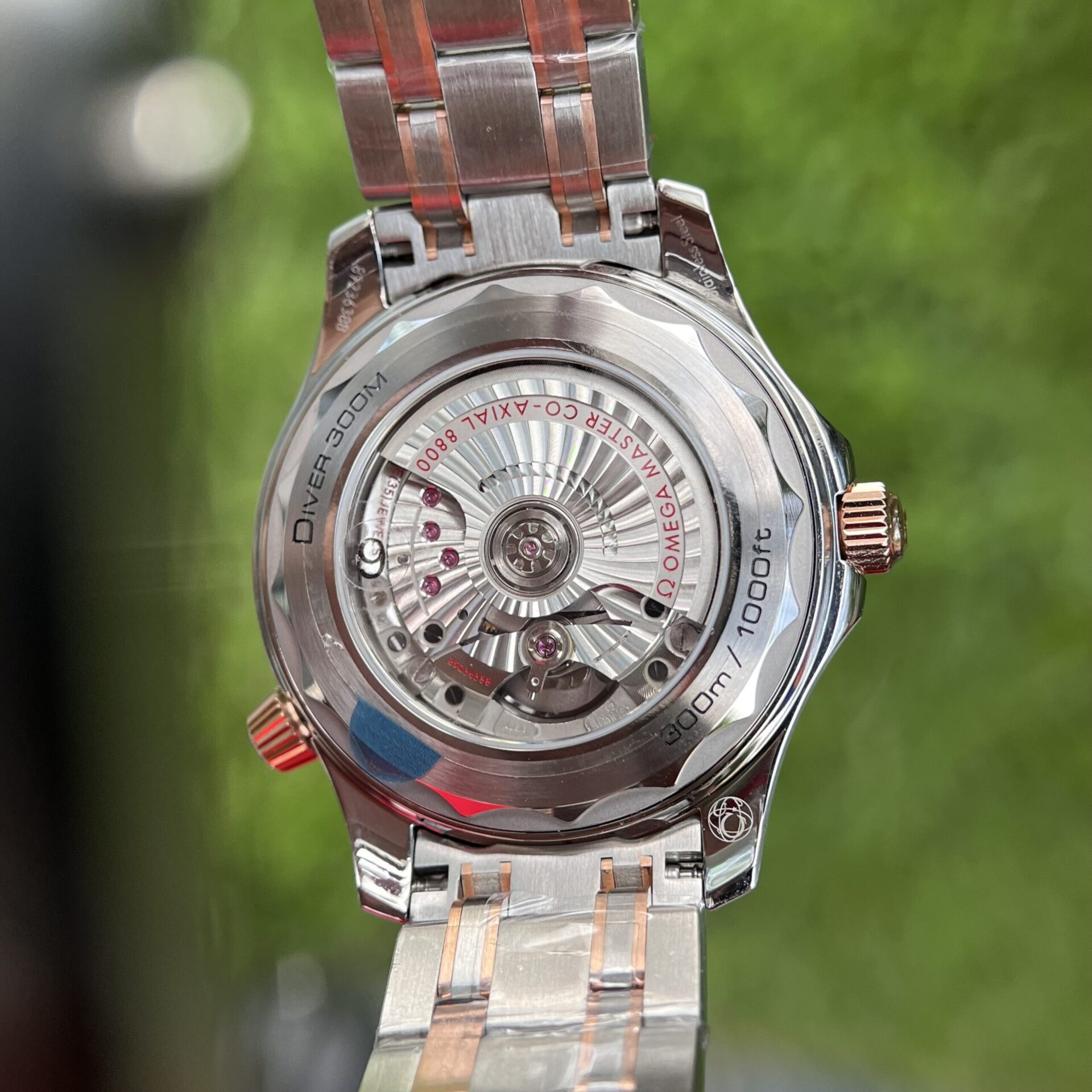 Omega Replica Watch Seamaster Demi Rose Gold VS Factory 42mm