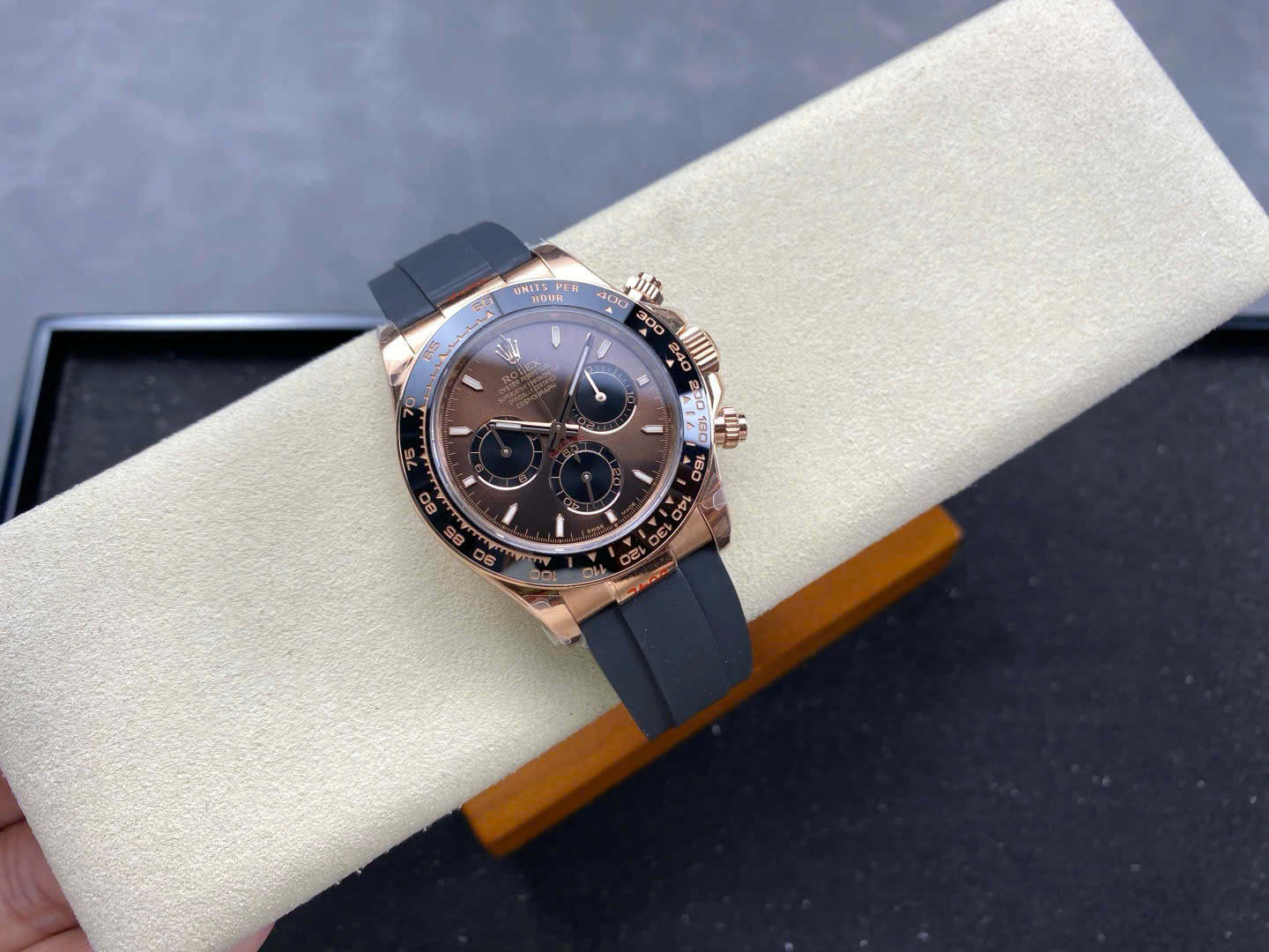 Rolex Cosmograph Daytona M116515LN-0041 Replica Watch Weight 152 Grams QF 40mm