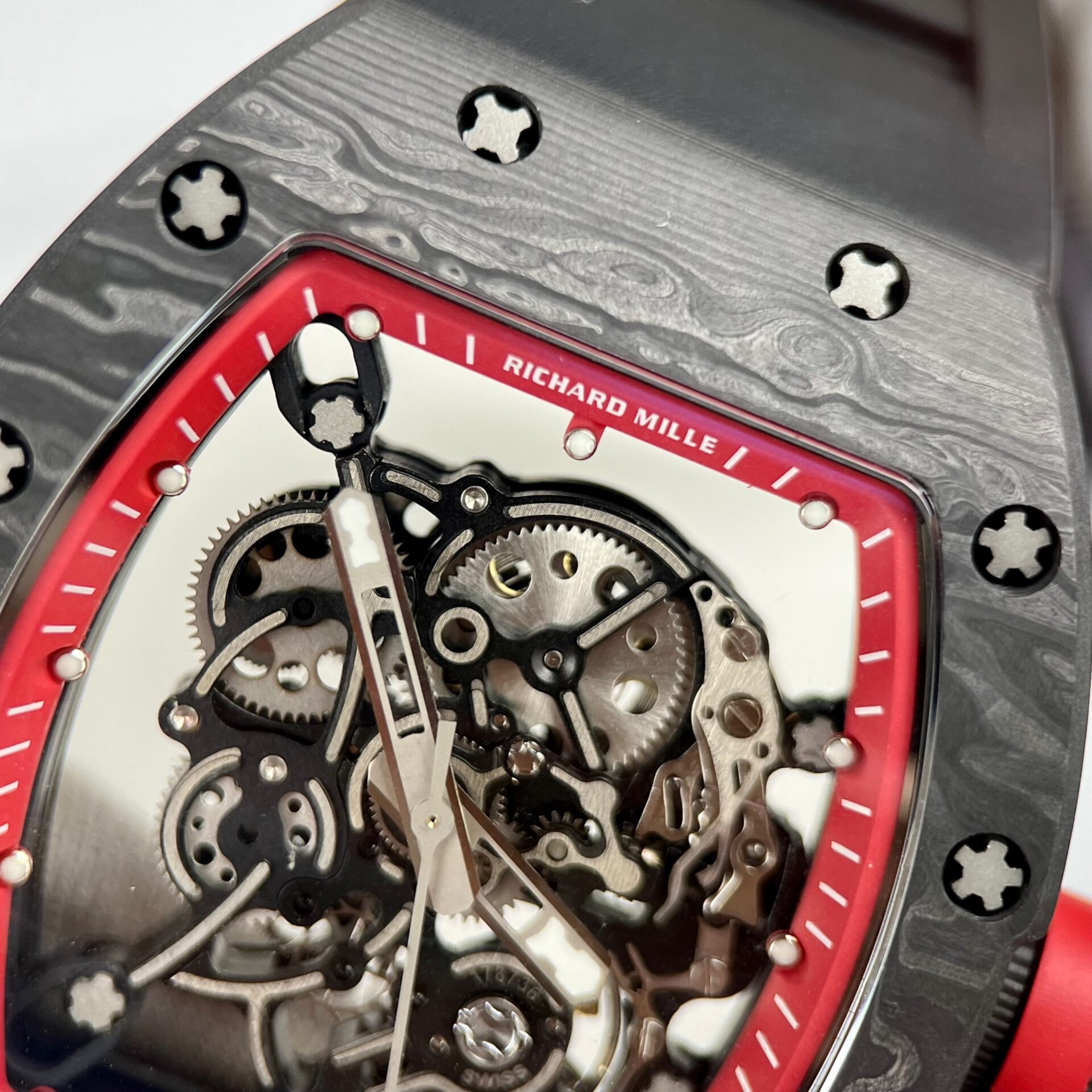 Richard Mille RM055 Replica 1:1 Watch Black BBR Factory 45mm