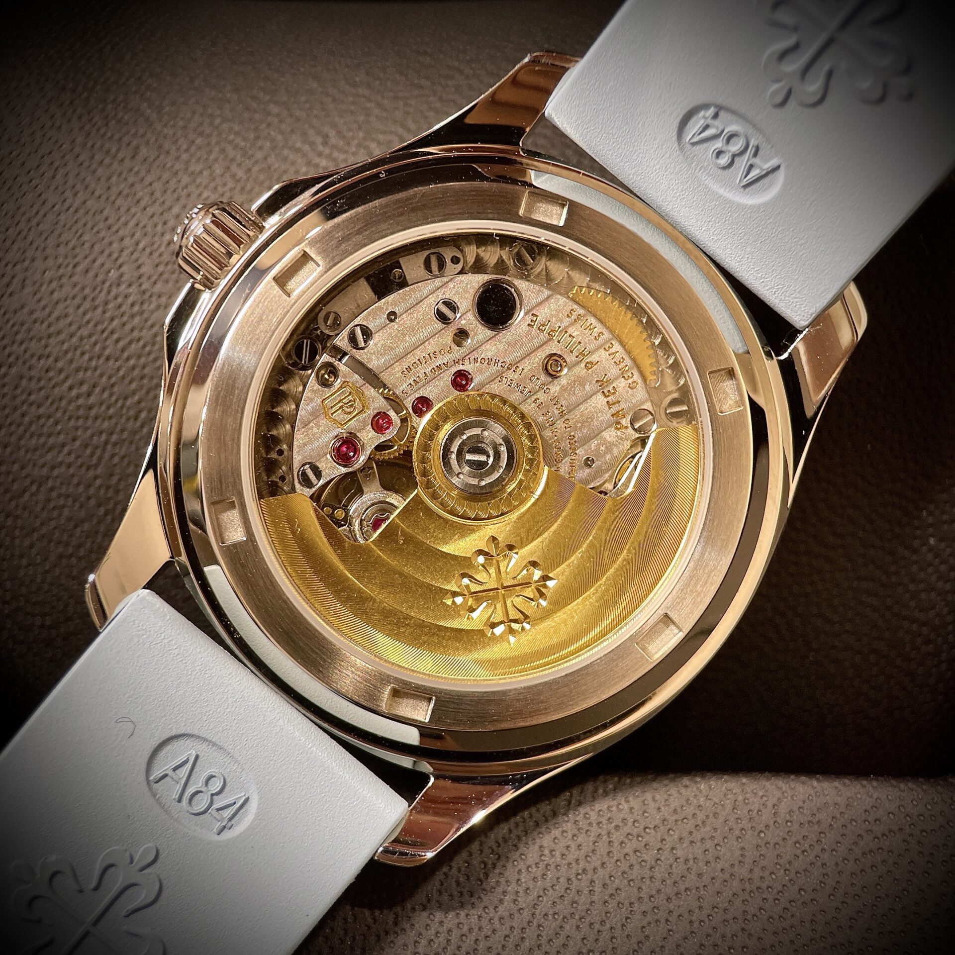 Patek Philippe Aquanaut 5072R Replica Watch Blue Diamond PP Factory 35.6mm