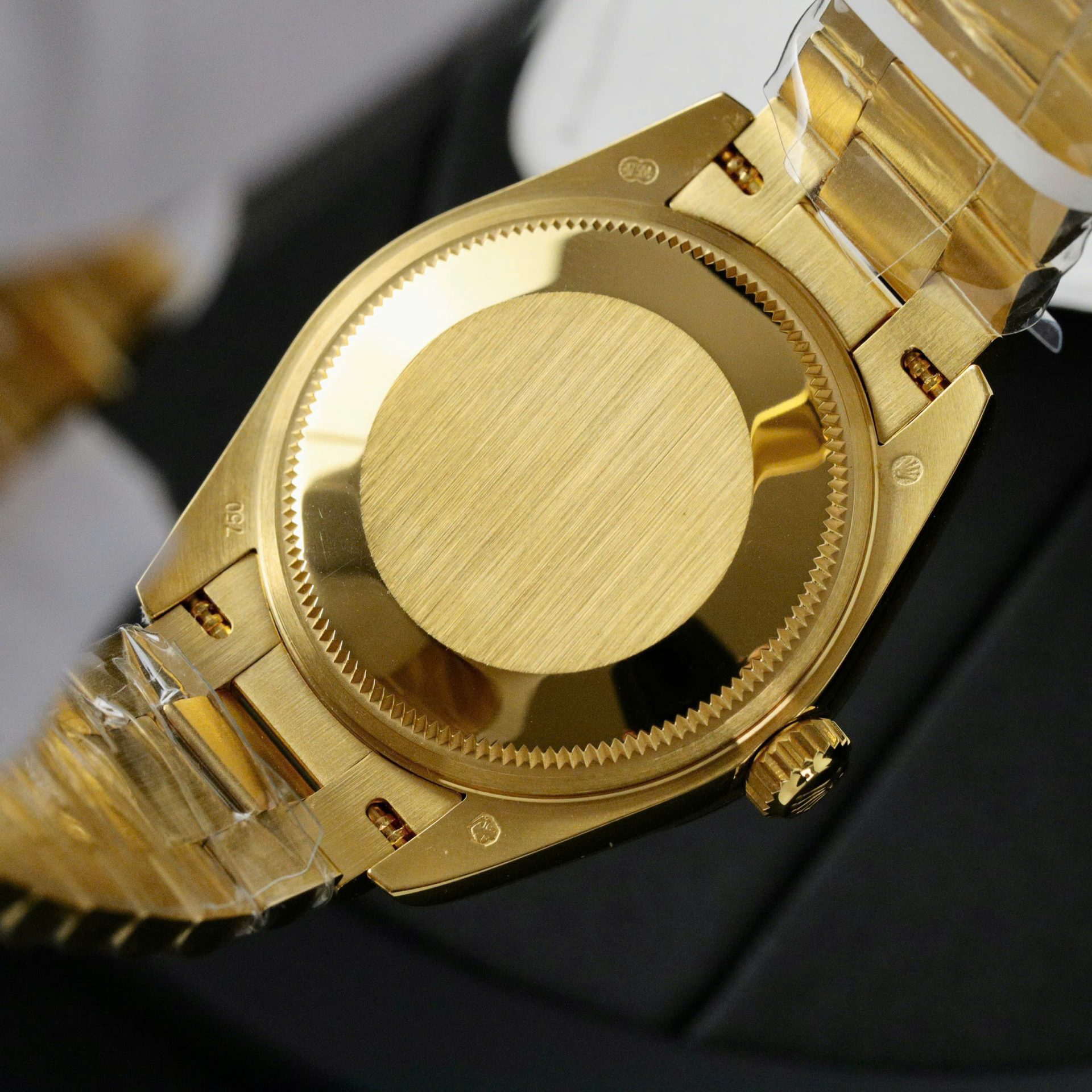 Rolex DateJust Butterfly Dial Custom Gold Wrapped 18K + Diamonds Moissanite 31mm