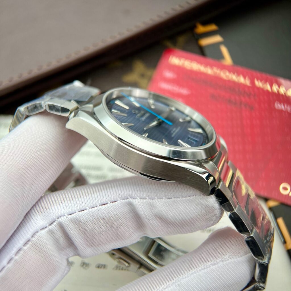 Omega Replica Watches Seamaster Aqua Terra Blue Dial VS Factory 41mm