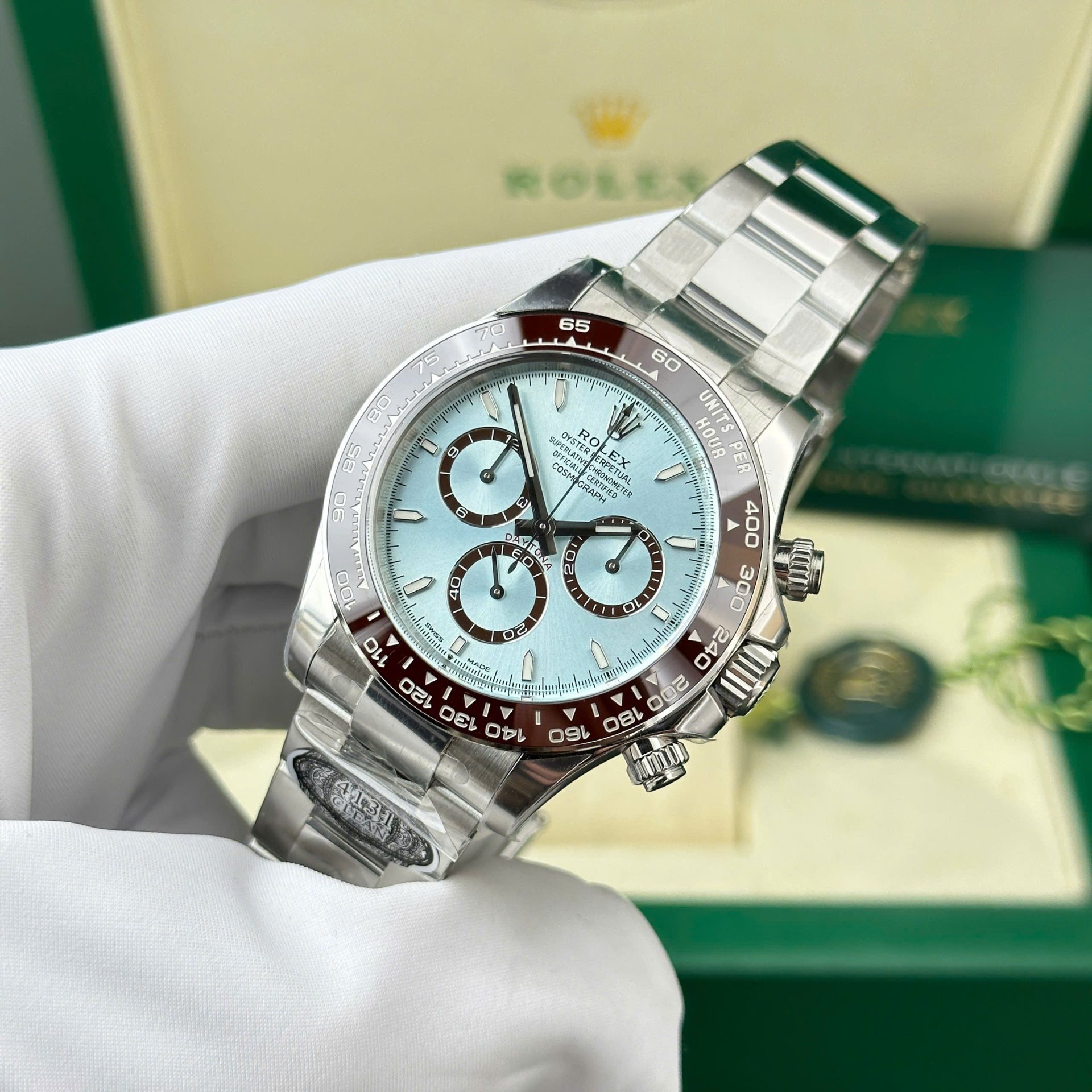 Rolex Cosmograph Daytona 126506 Best Replica Watch Dial Ice Blue Clean Factory 40mm