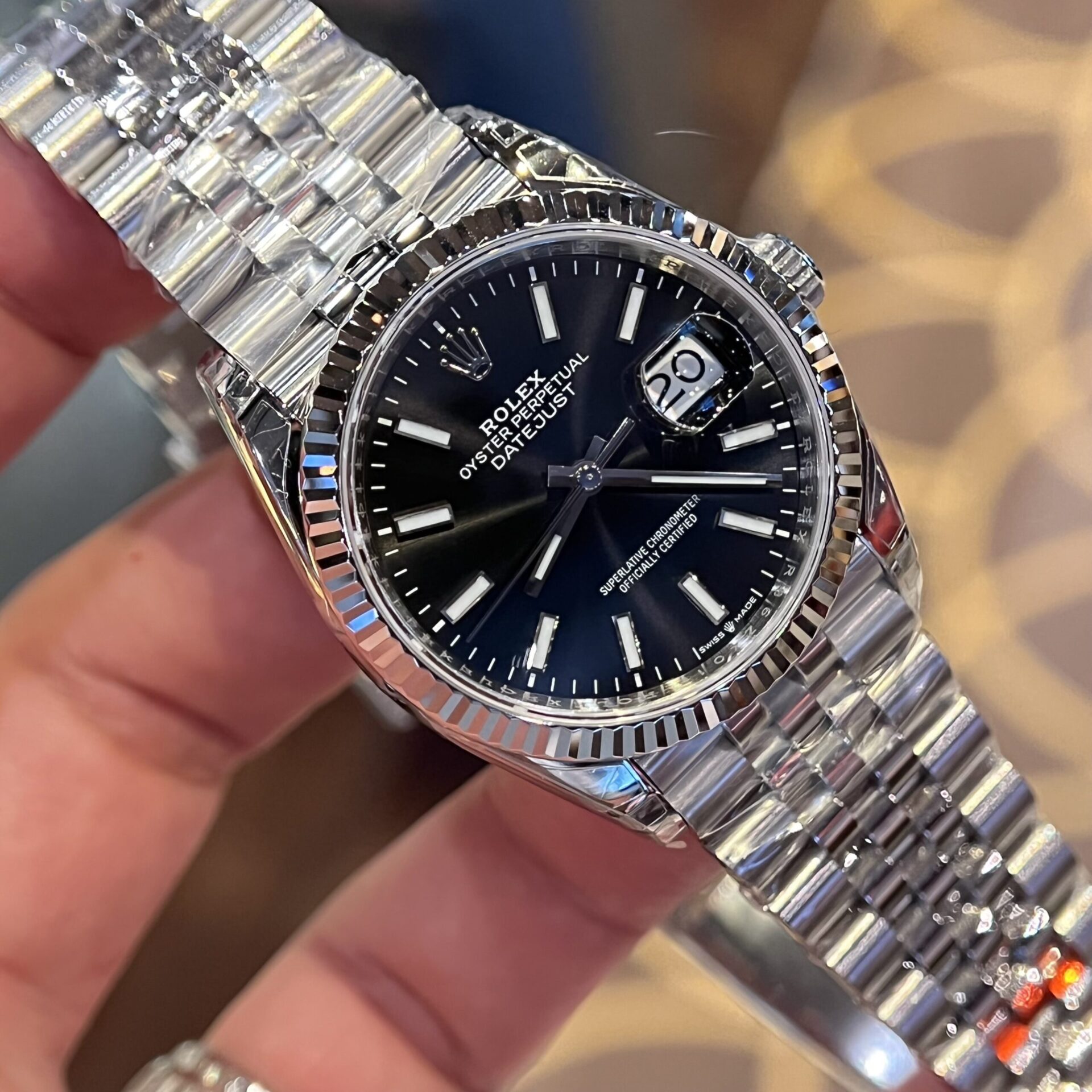 Rolex DateJust 126334 Replica Watch Black Dial VS Factory 36mm