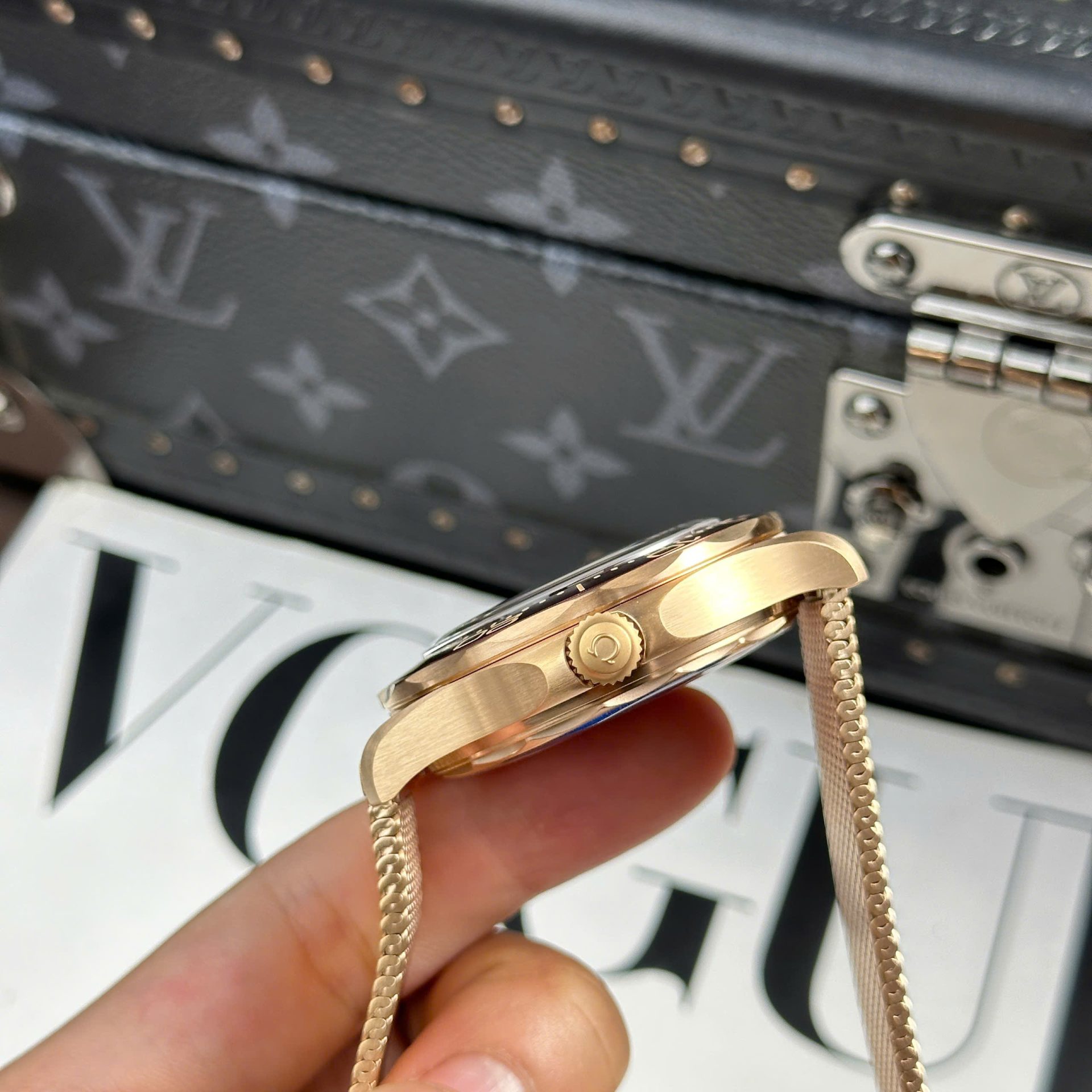 Omega Best Replica Watch Seamaster Diver 300M Bronze Gold VS Factory 42mm