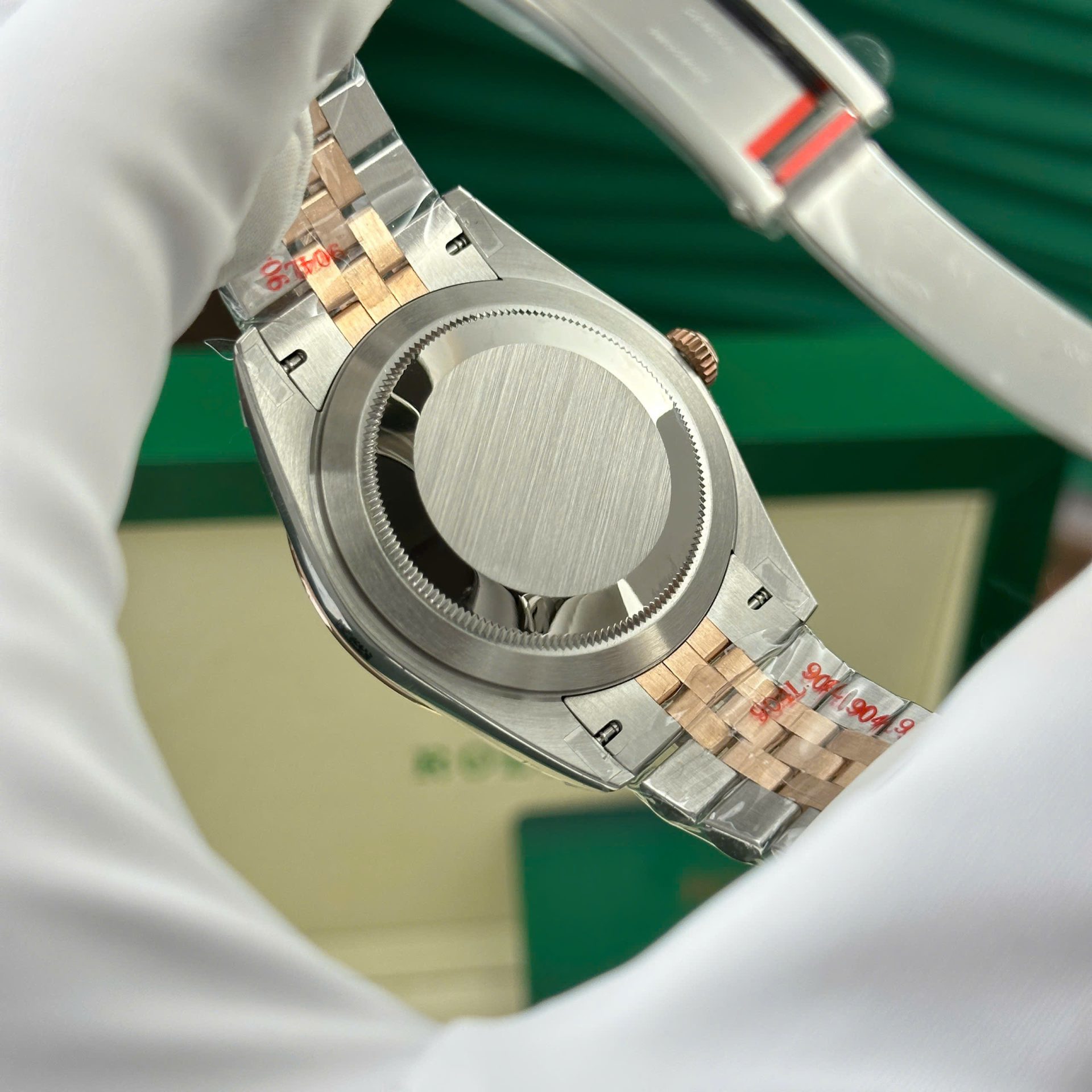 Rolex DateJust 126331 Gold Wrapped Gray Fluted Dial Replica Watches GM Factory V5 41mm