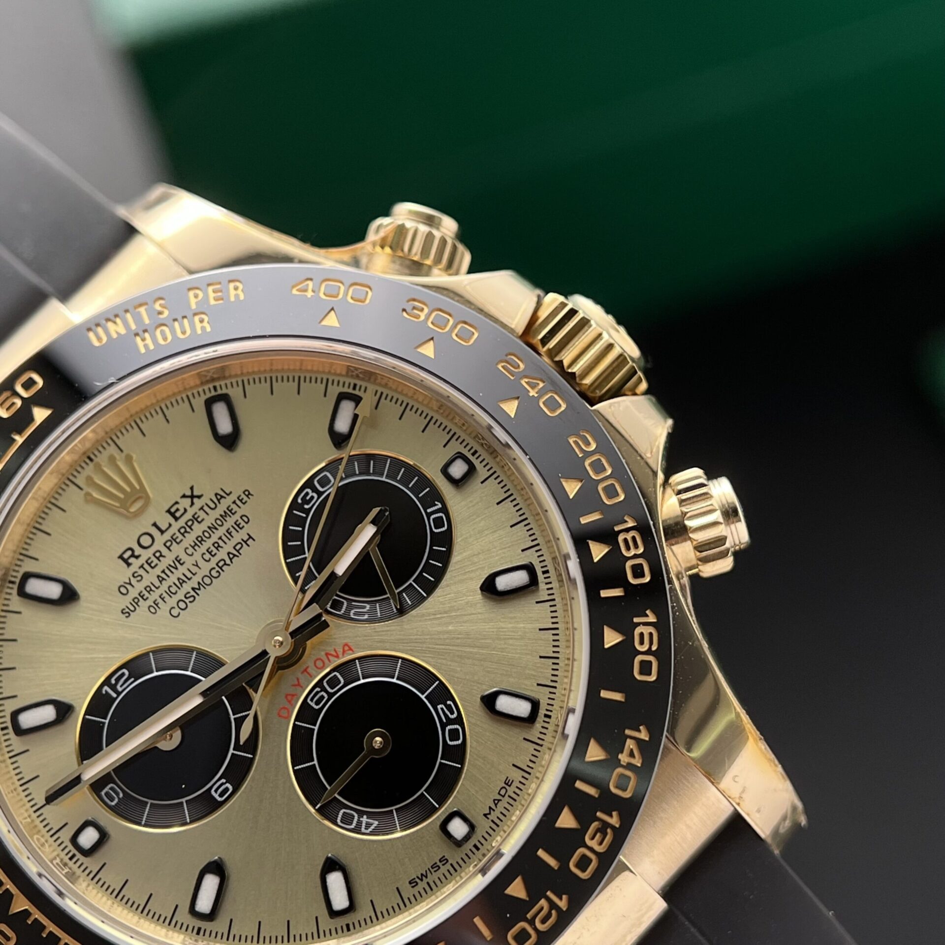 Rolex Replica Watch Cosmograph Daytona 116518LN Dial Yellow BT Factory 40mm