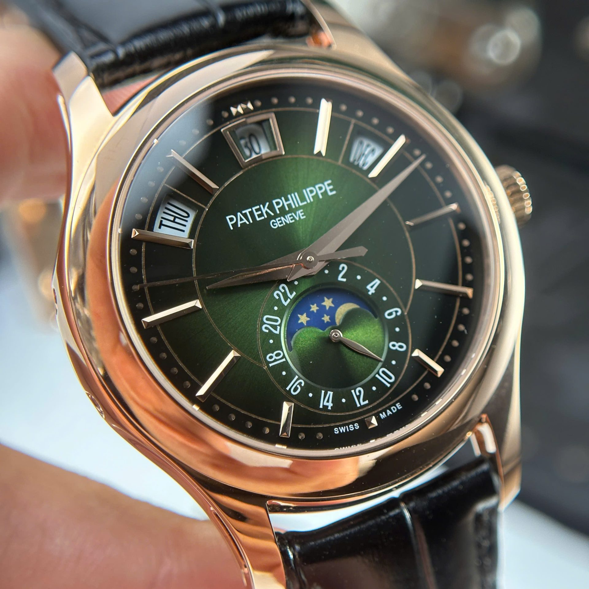 Patek Philippe Replica Watch Complications 5205R Green Dial 40mm
