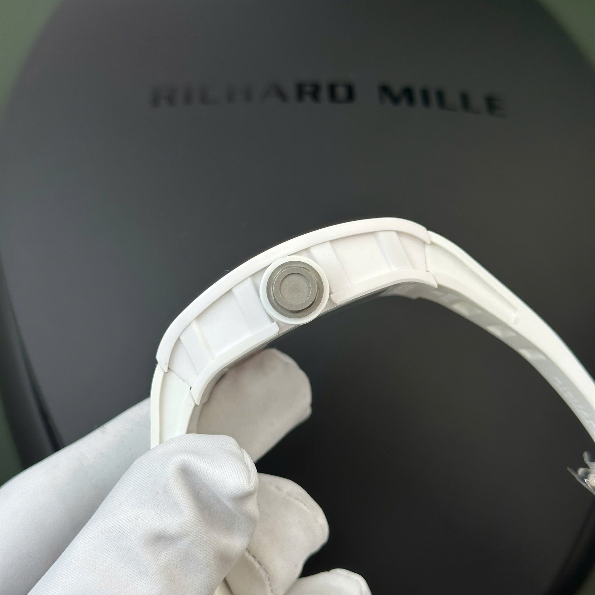 Richard Mille RM055 Bubba Watson Best Replica Watch White Ceramic BBR Factory 42,7 49,7