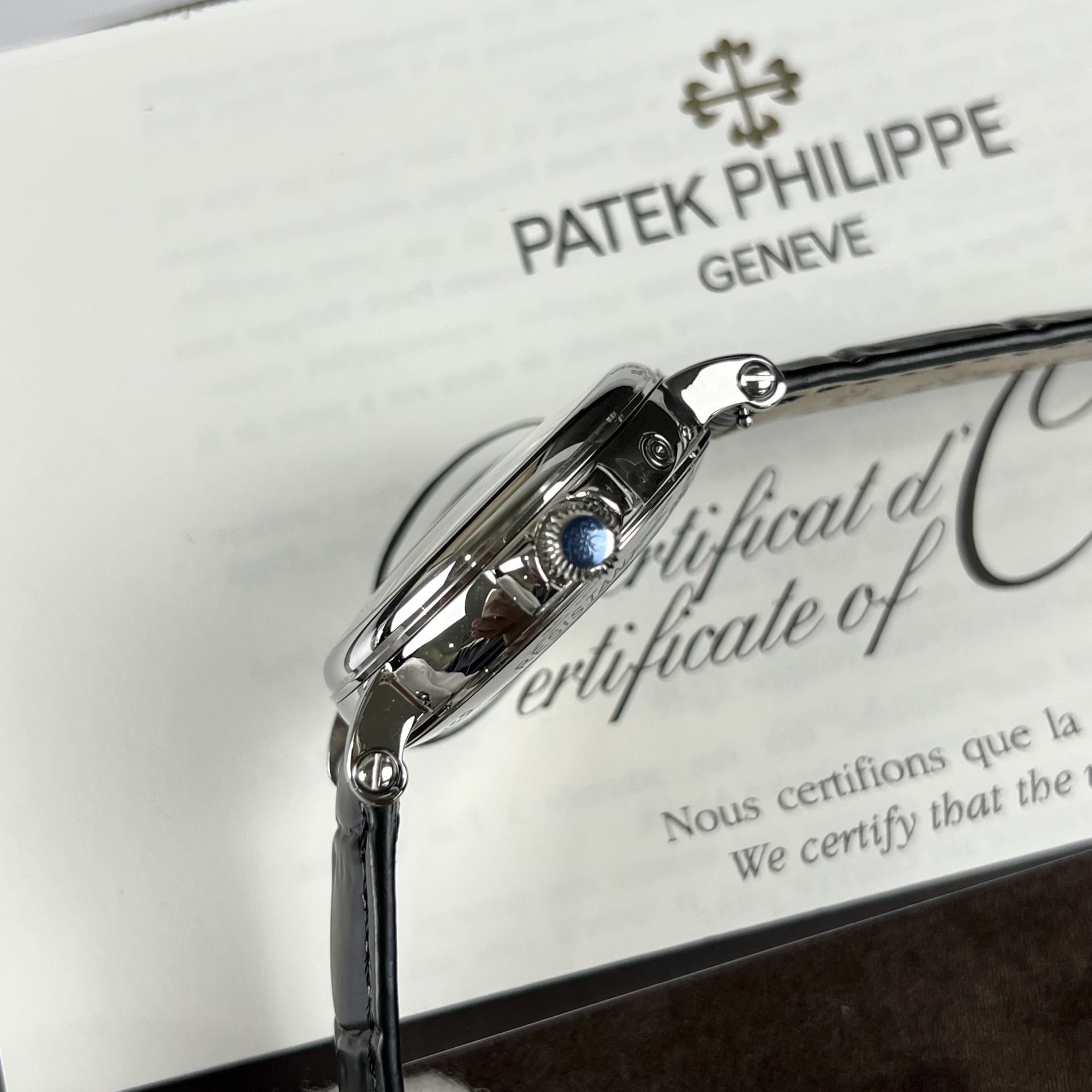 Patek Philippe Replica Watches Grand Complications 5159G White Dial 38mm