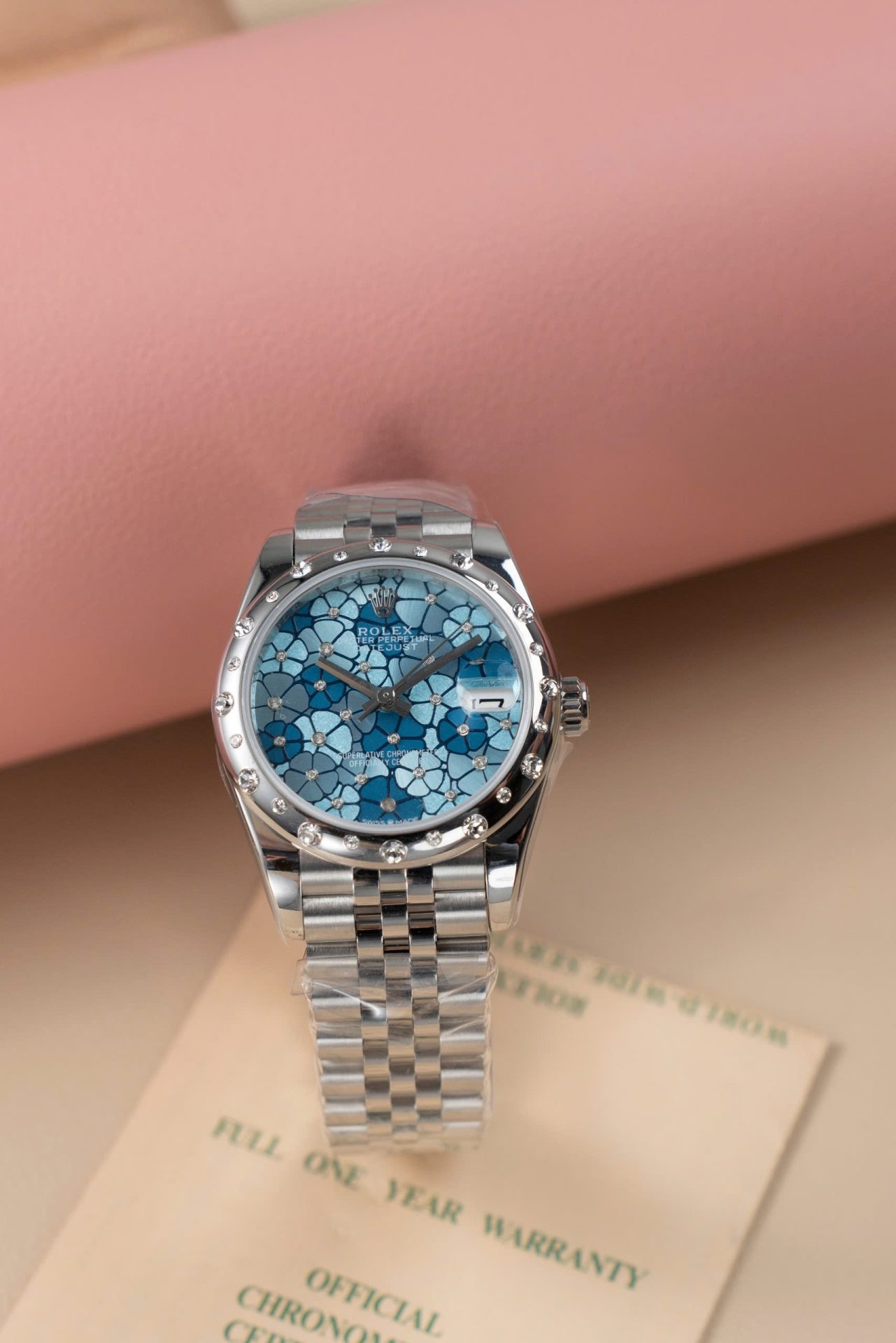 Rolex Replica Watches DateJust Lady 278344 Flower Dial 31mm