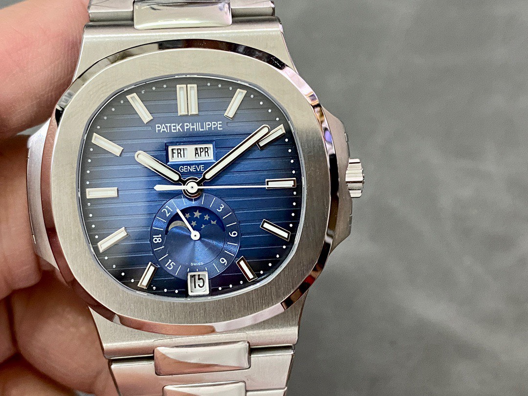 Patek Philippe Replica Watch Nautilus 5726 Blue Dial GR Factory 40.5mm