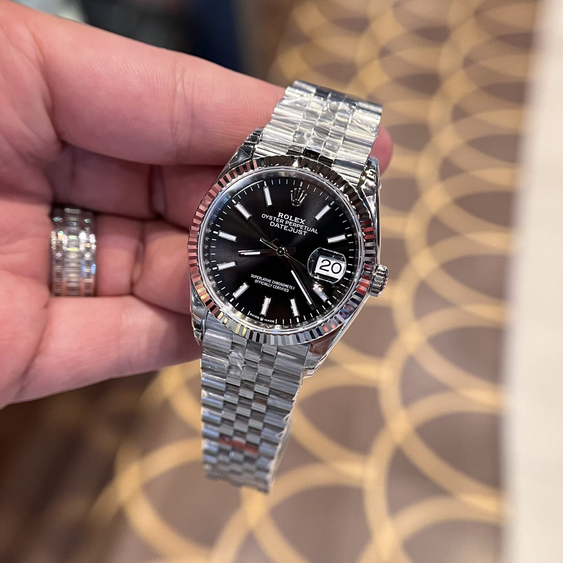 Rolex DateJust 126334 Replica Watch Black Dial VS Factory 36mm