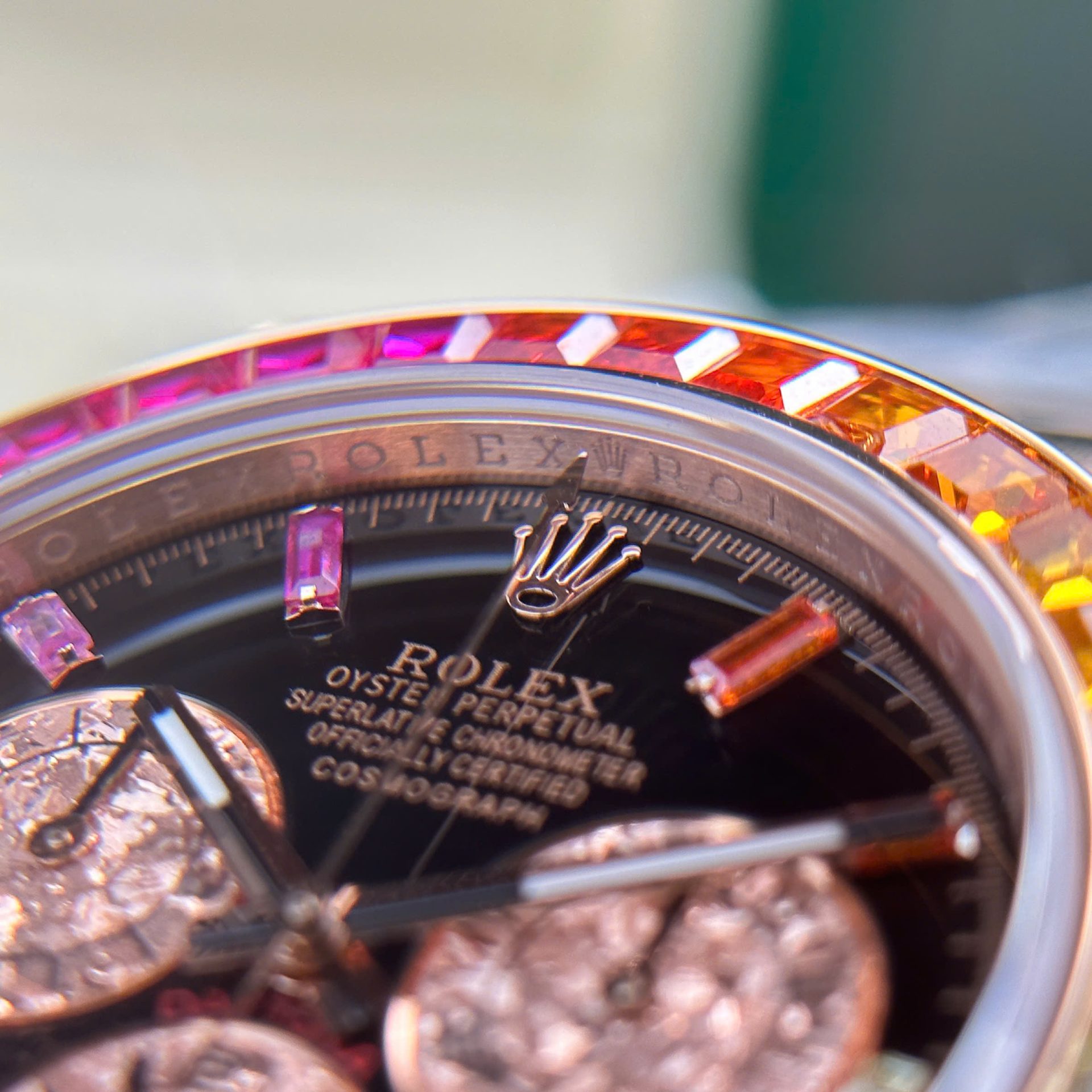 Rolex Cosmograph Daytona Rainbow 116595 Best Replica Watch BT Factory 40mm