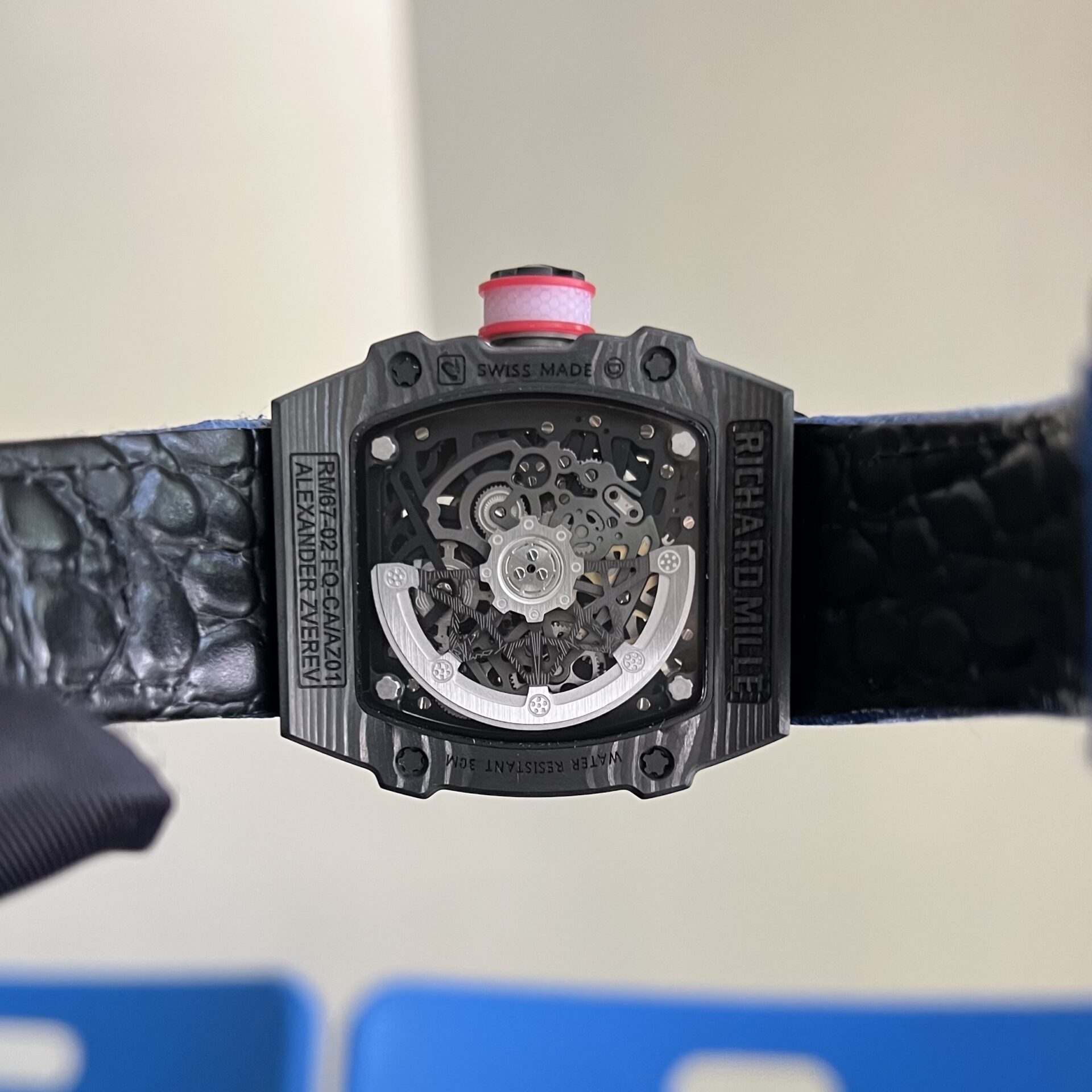 Richard Mille Fake Watch RM67-02 Carbon Shell Automatic 39x48mm