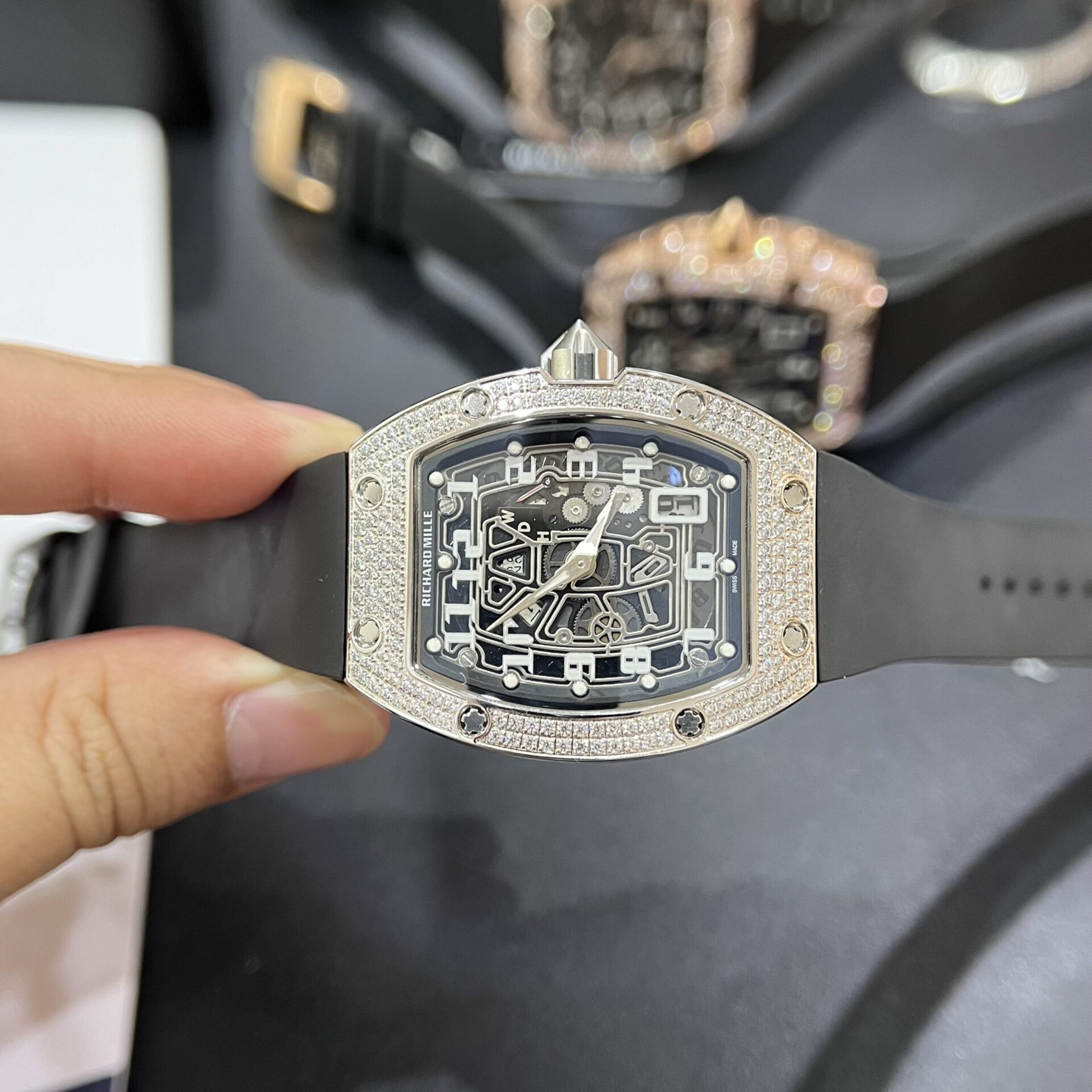 Richard Mille Replica Watch RM67-01 Rubber Strap 40mm
