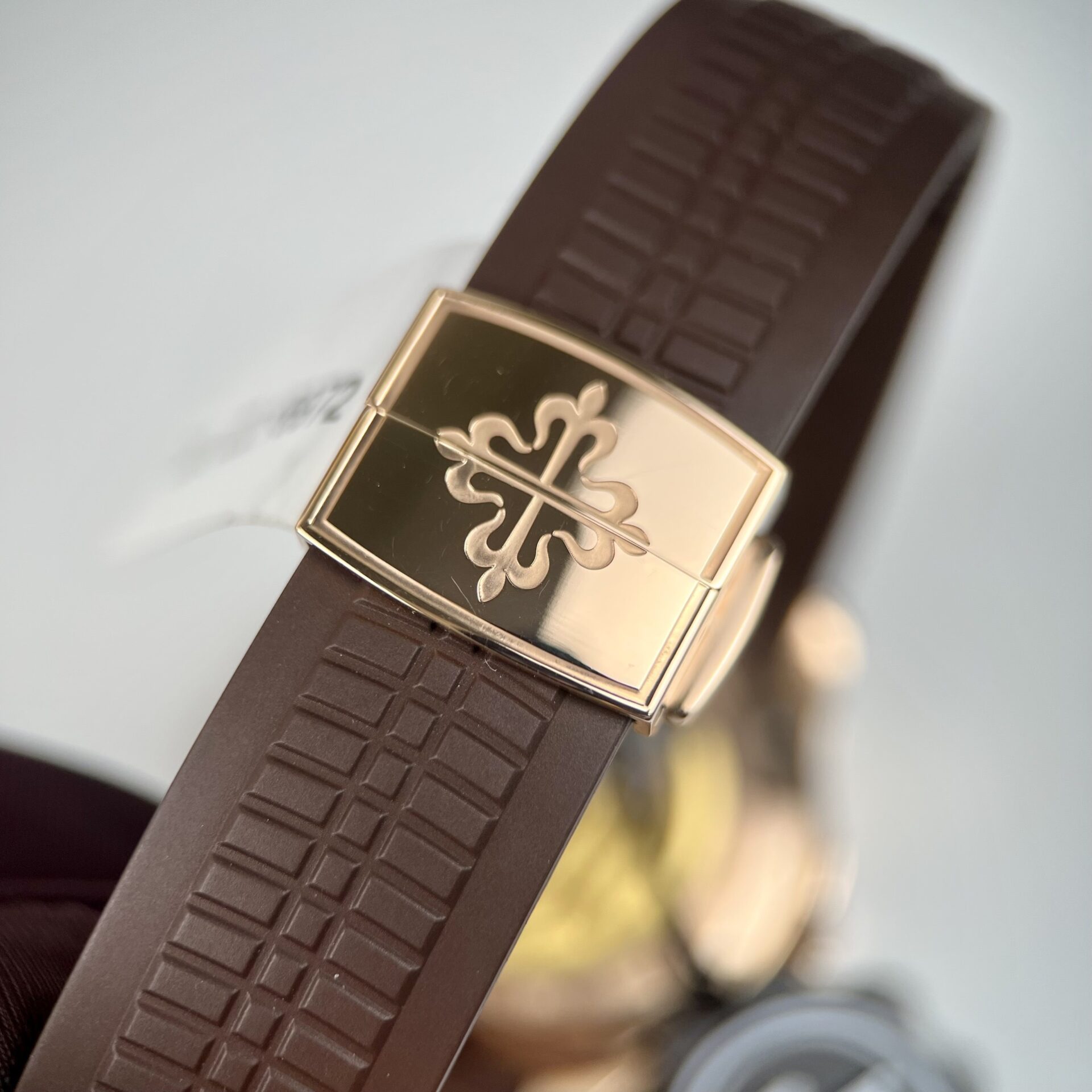 Patek Philippe Replica 1:1 Watch Aquanaut 5164R Chocolate Dial ZF Factory 40.8mm