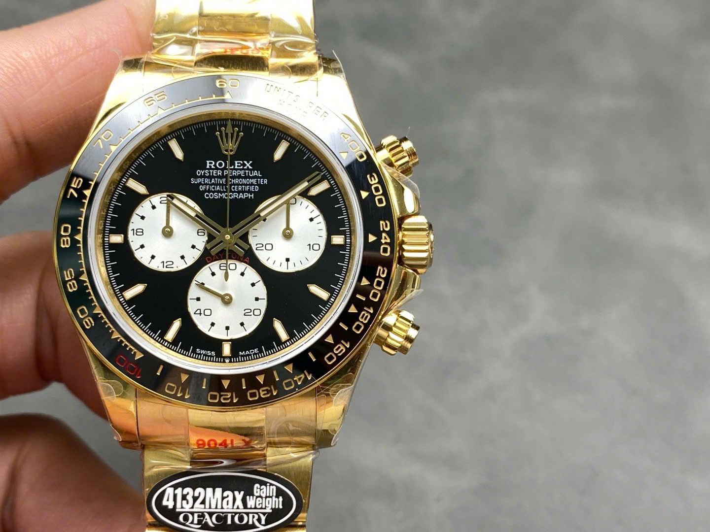 Rolex Daytona 126528LN Le Mans 100th Year Best Replicas Swiss Movement Calibre 4132 QF Factory V8 40mm