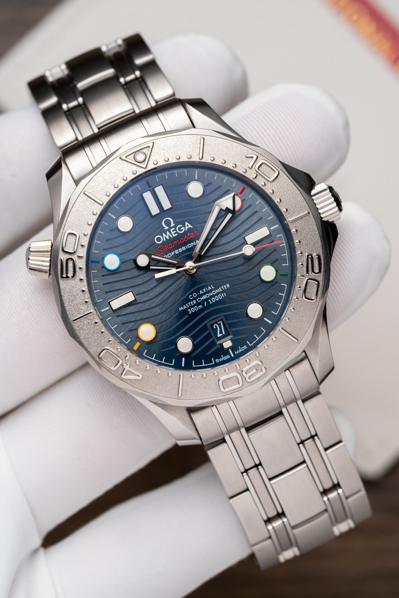 Omega Seamaster 007 Replica 1:1 Watch Blue Dial VS Factory 41mm