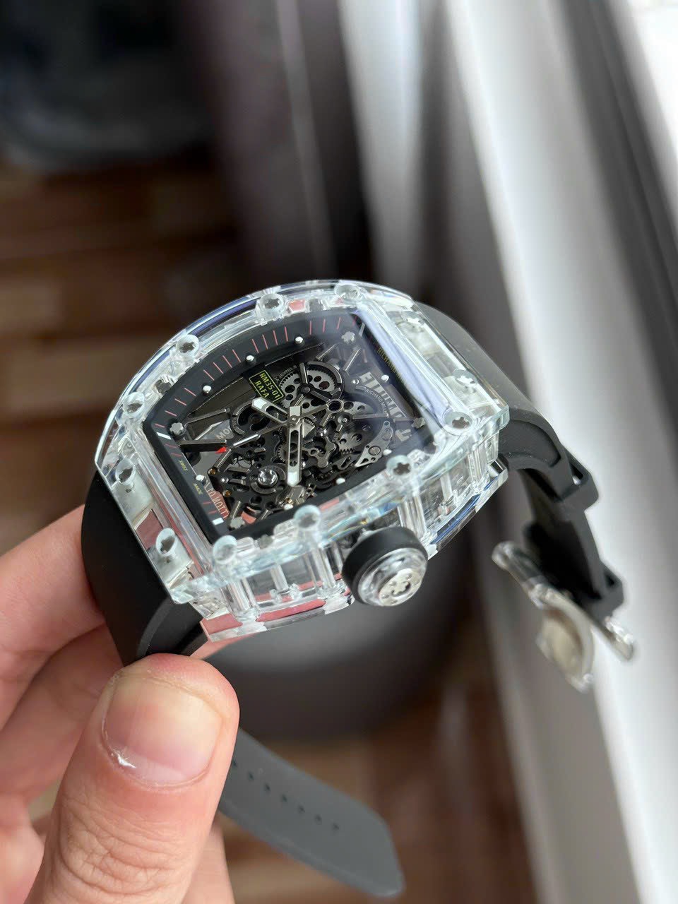 Richard Mille RM35-01 Rafa High Quality Replica Watch Rubber Strap 44mm