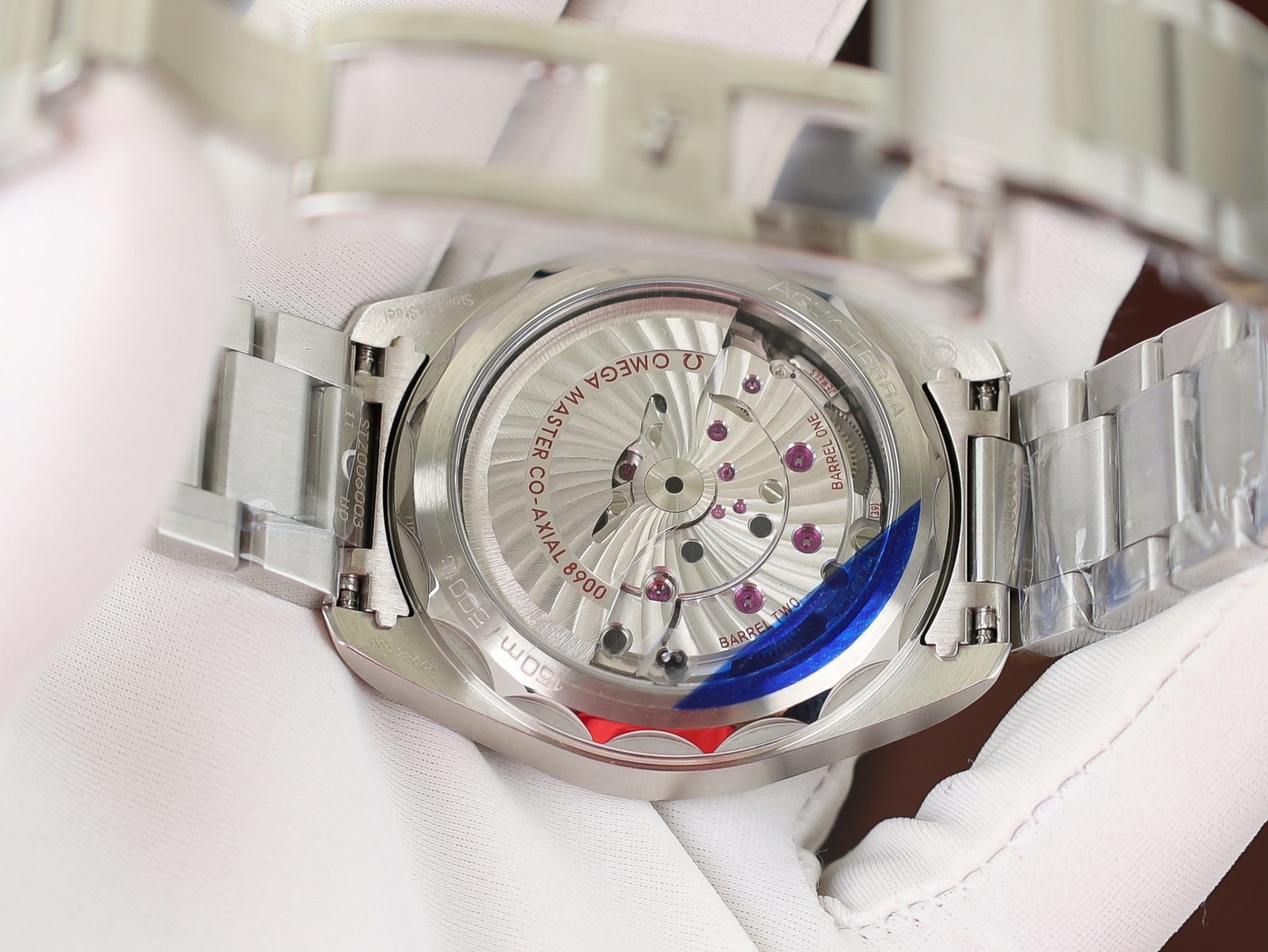 Omega Replica Watch Planet Ocean Metal Strap Dial Black VS Factory 43.5mm