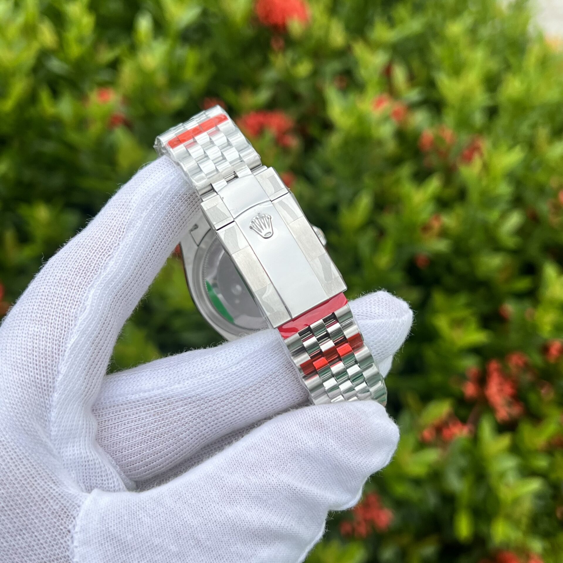 Rolex DateJust Blue Dial Replica 1:1 Watch Jubilee Strap EW Factory 36mm