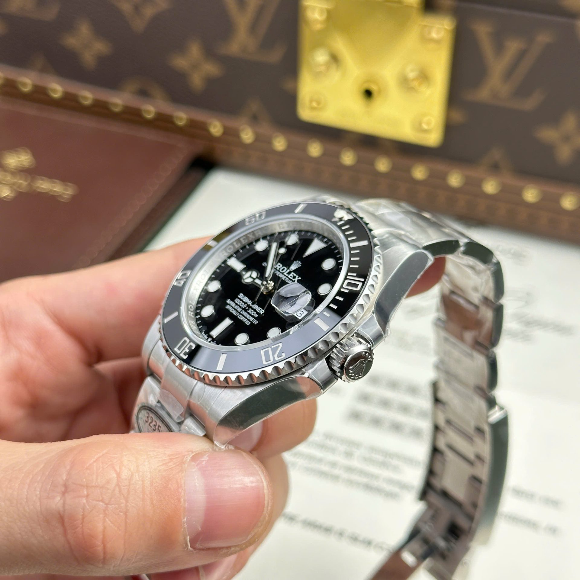 Rolex Best Copies Watch Submariner 126610LN Dial Black Clean Factory 41mm