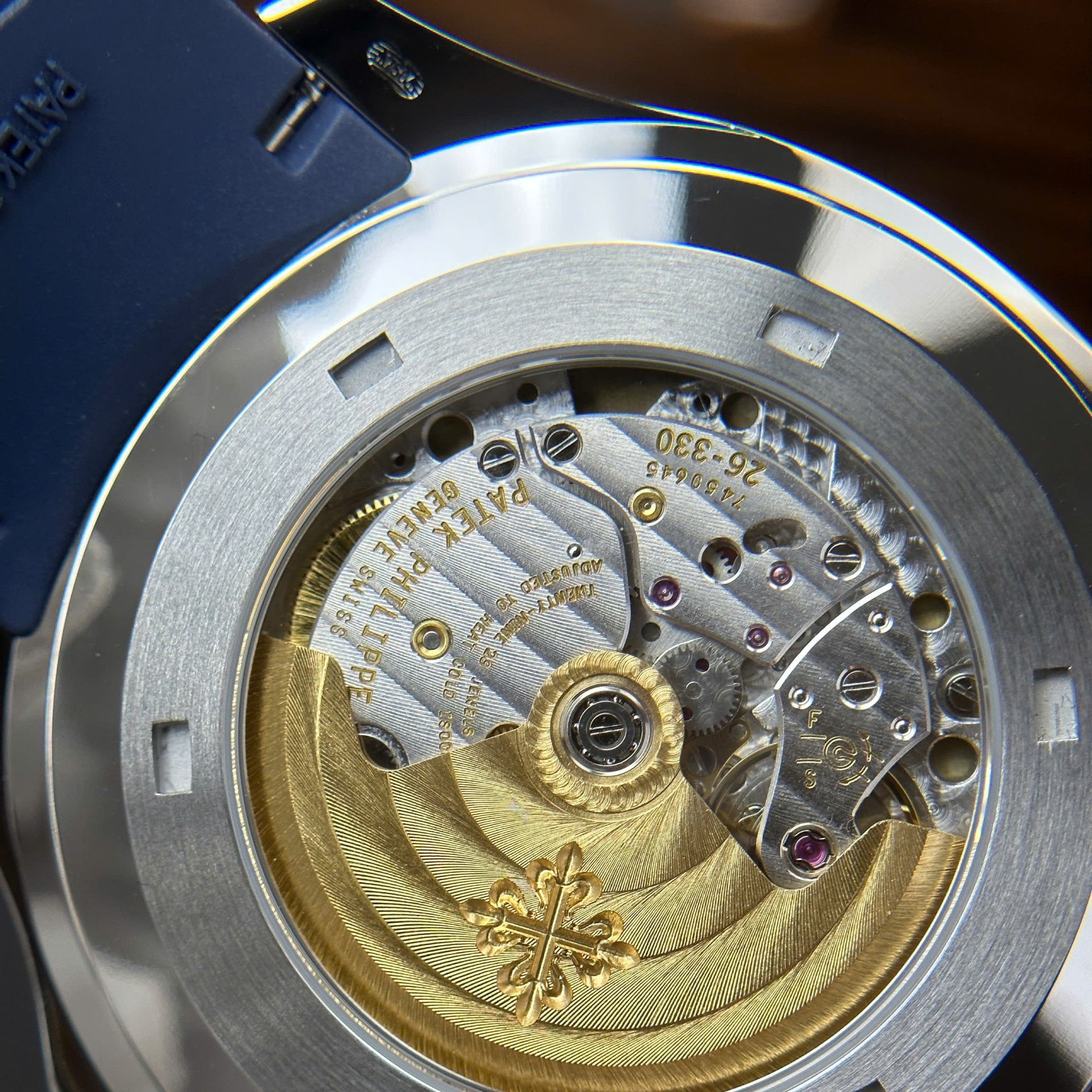 Patek Philippe Aquanaut 5168G Blue Dial Best Replica Watch Custom Like Auth 42.2mm