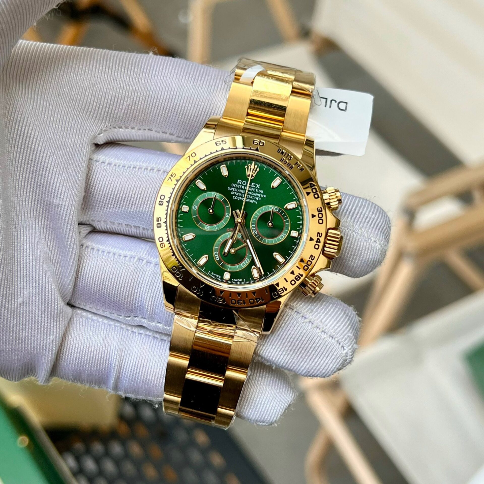 Rolex Daytona Loki Gold Wrapped Highest Quality Replica Watch 40mm