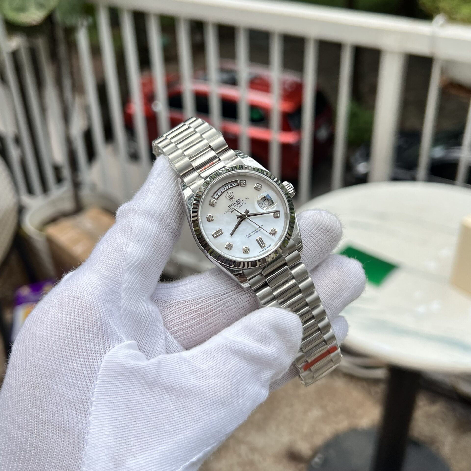 Rolex DateJust Mother Of Pearl Best Replica Watch EW Factory 36mm