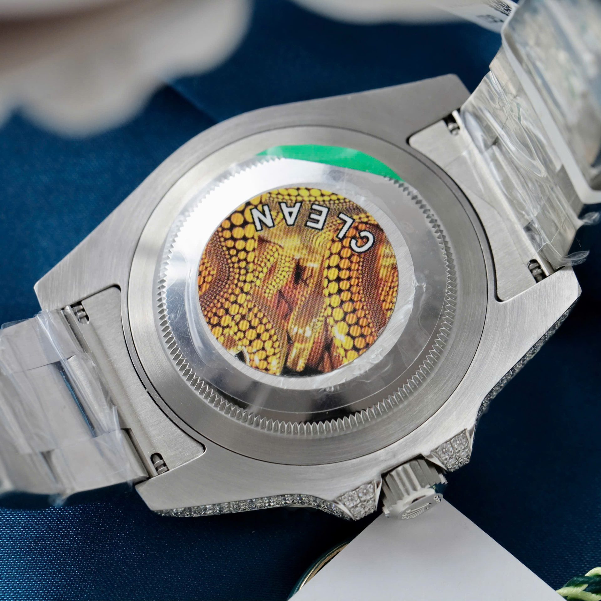 Rolex GMT-Master II Replica Watch Sapphire + Diamonds Moissanite 40mm