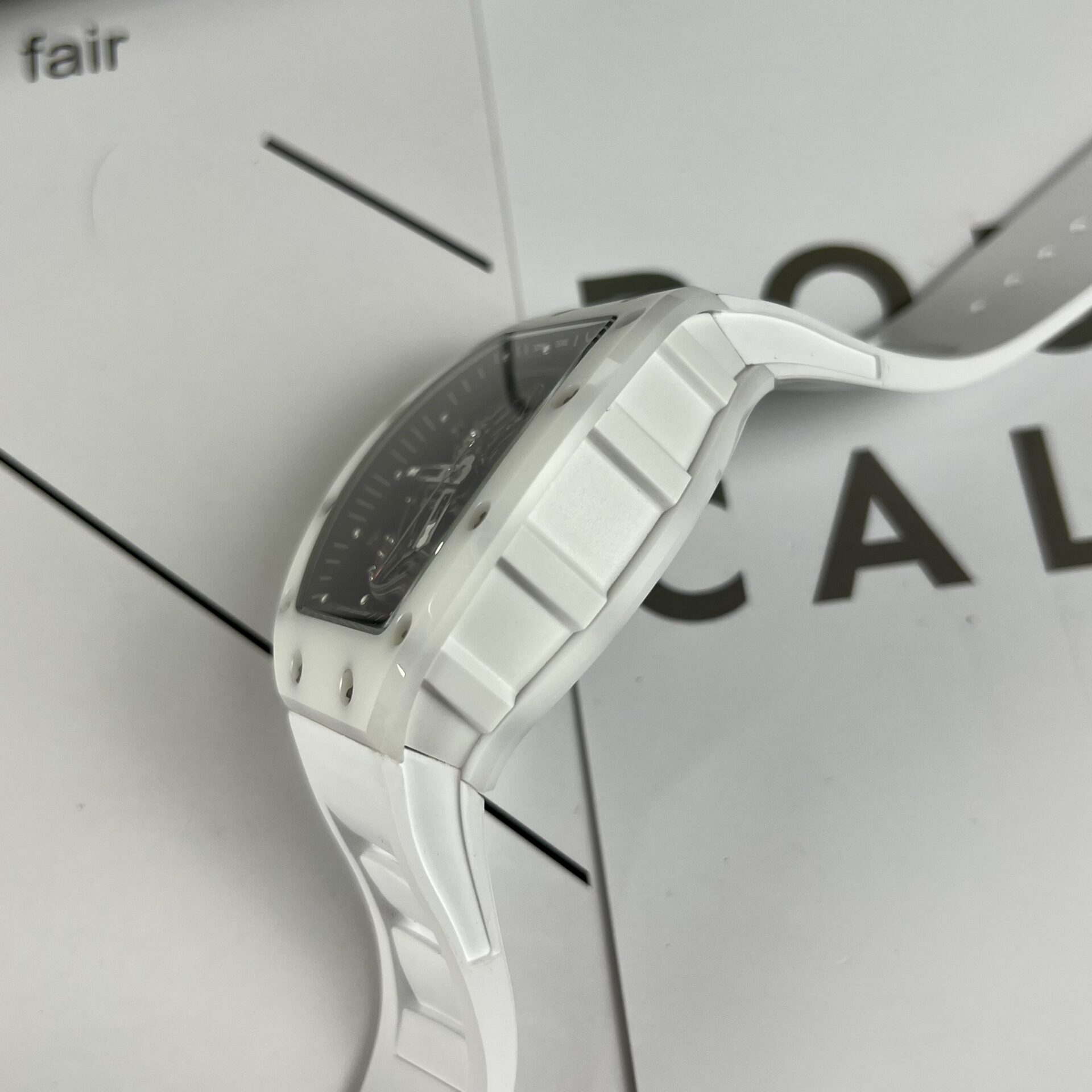 Richard Mille RM055 White High Quality Replica Watch 45mm