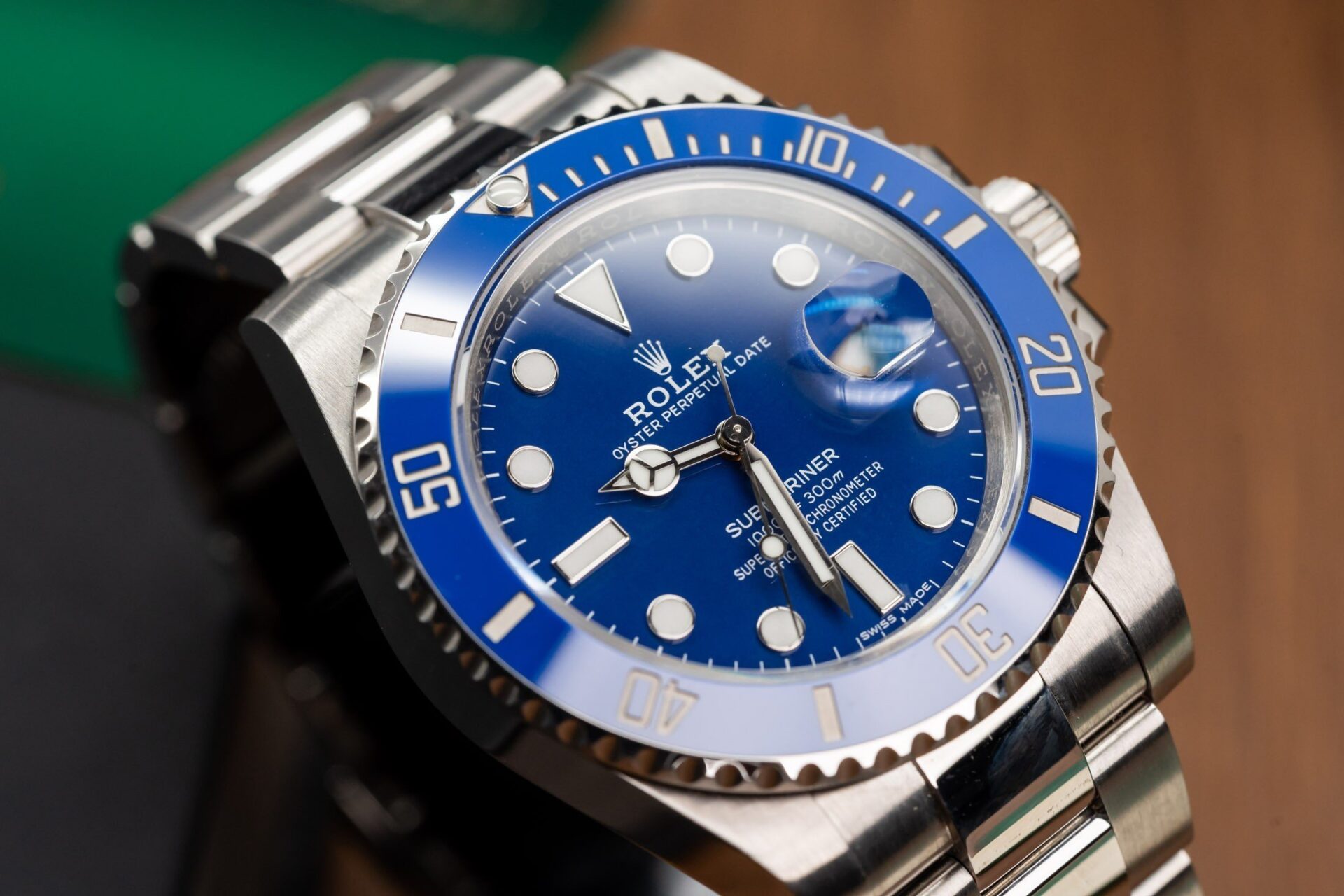 Rolex Submariner Date 116619LB Replica 1:1 Watch Blue Clean 40mm