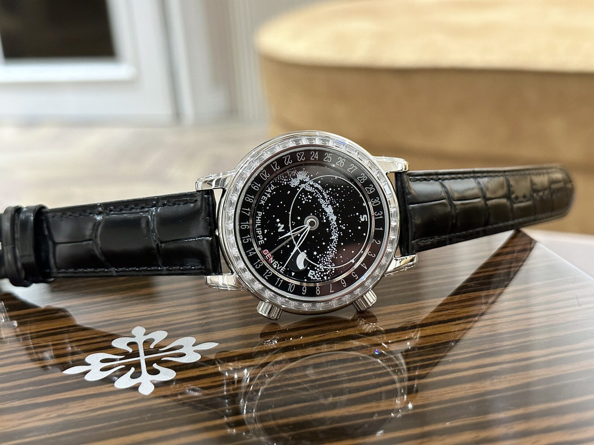 Patek Philippe Grand Complications 6104G Replica Watch Black 44mm