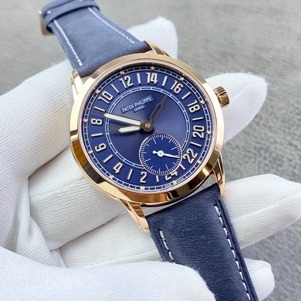 Patek Philippe Replica Watches Calatrava 5224R Rubber Strap GR Factory 42mm