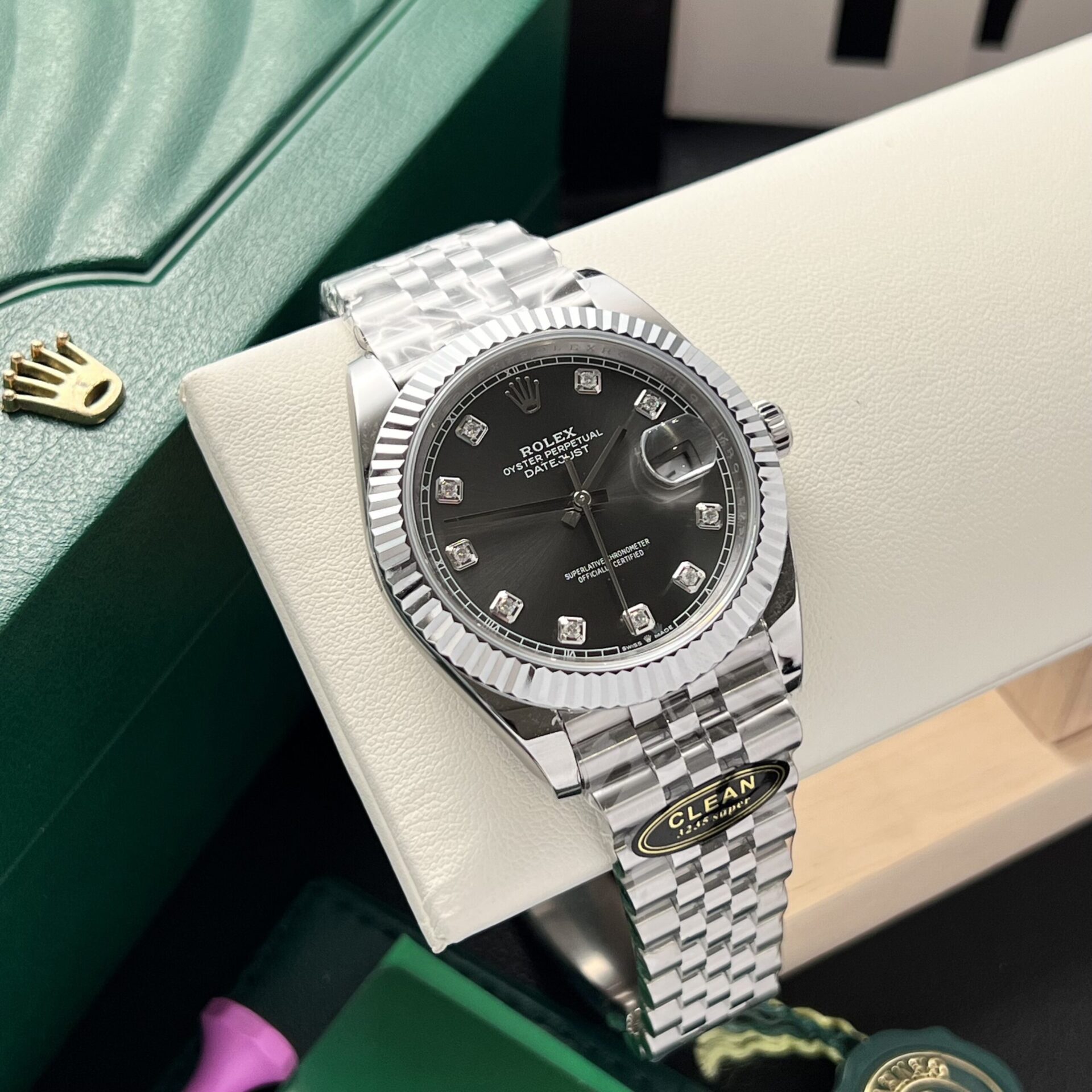 Rolex Datejust 126334 Replica Watch Strap Jubilee Clean Factory 41mm