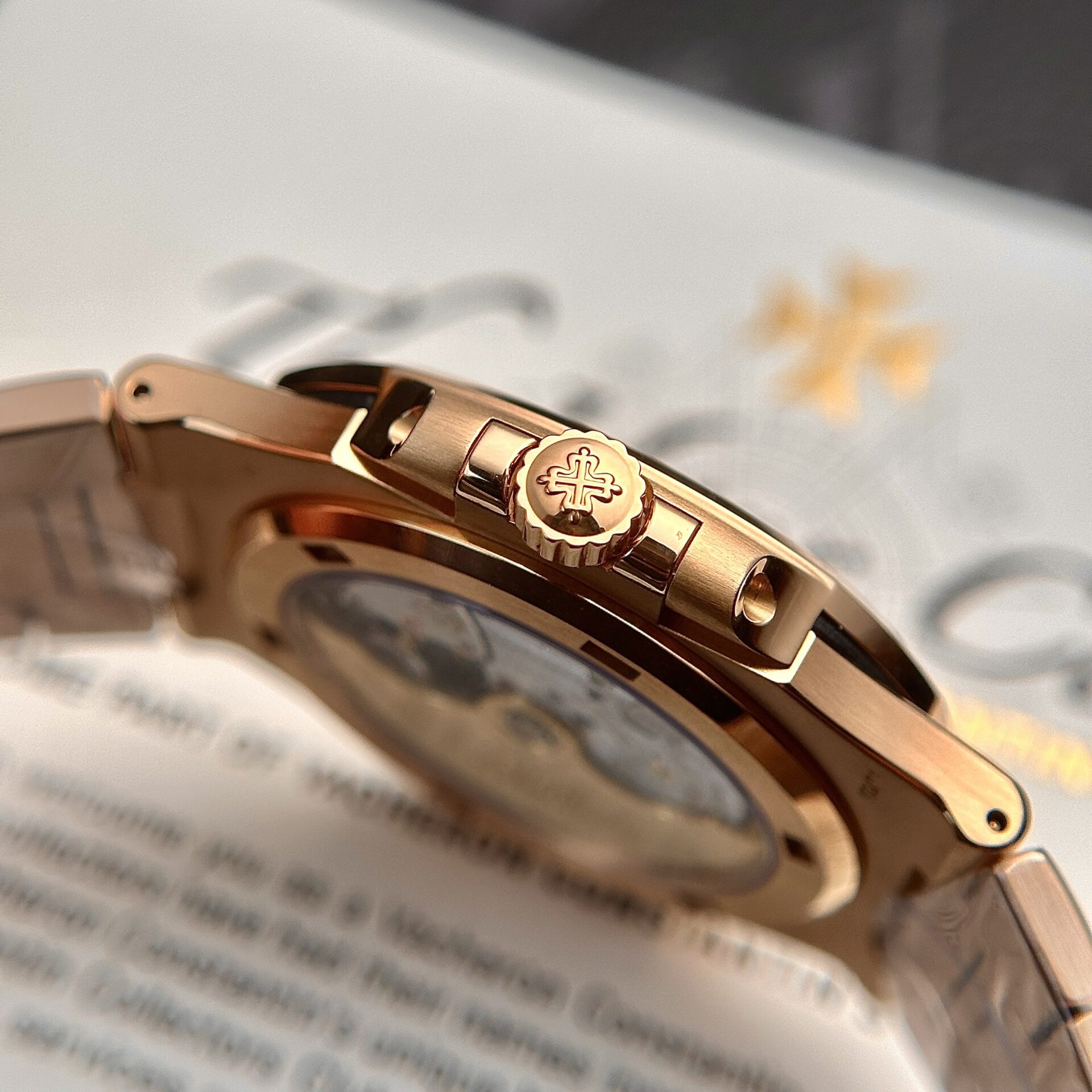 Patek Philippe Nautilus 5711 Brown Dial Rose Gold Case 3K Factory 40mm