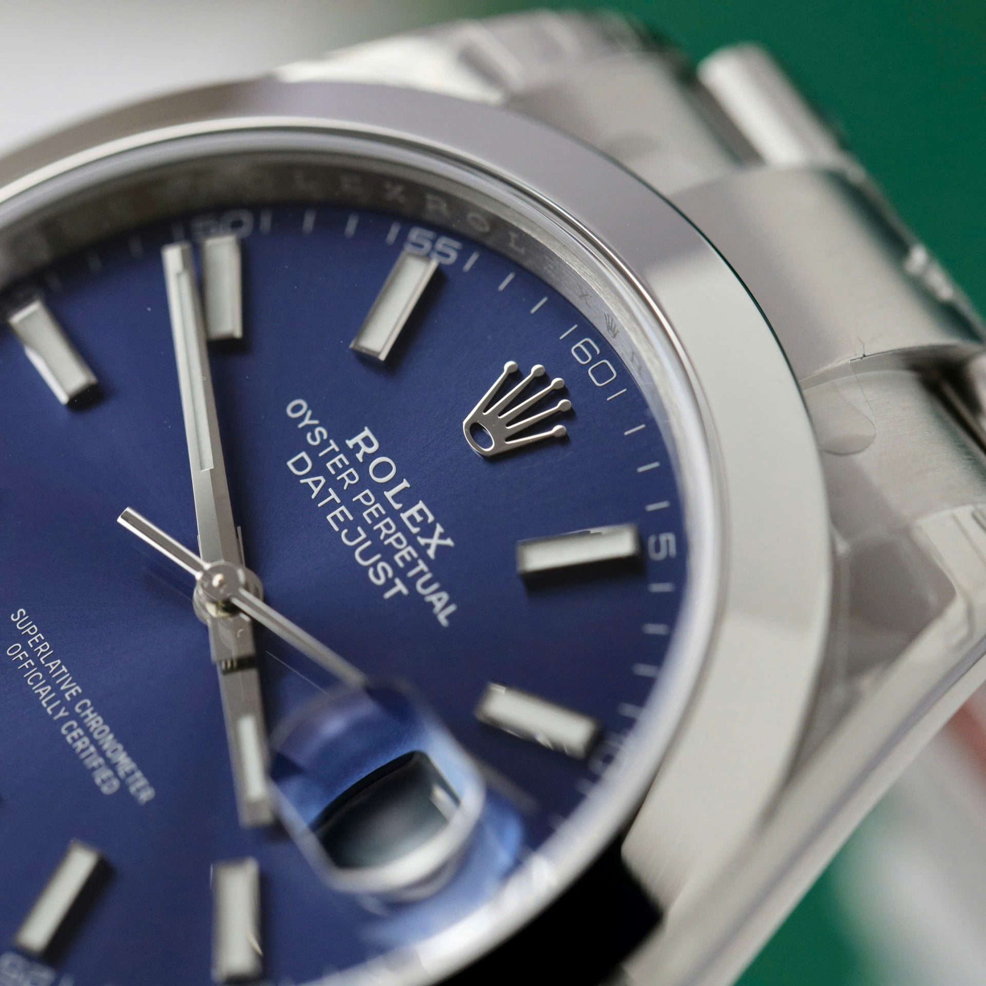 Rolex DateJust 126300 Replica Watches Dial Blue Oyster Strap VS Factory 41mm