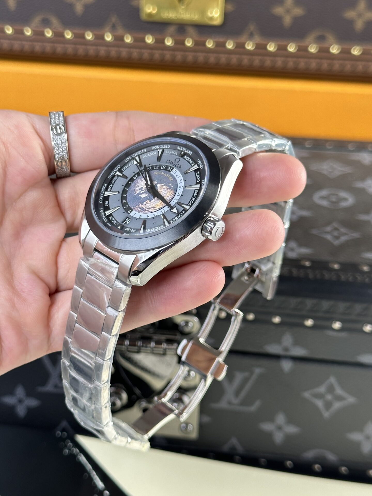 Omega Best Replica Watch Seamaster Aqua Terra Gray Dial 43mm