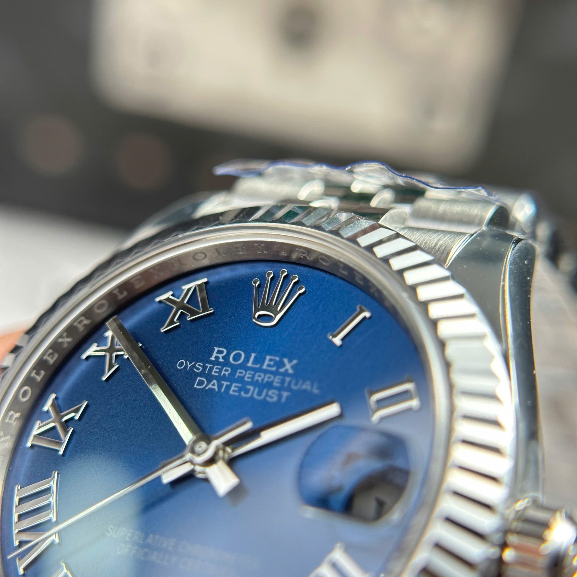 Rolex DateJust Clone Watches Dial Blue Jubilee Strap THB Factory 31mm
