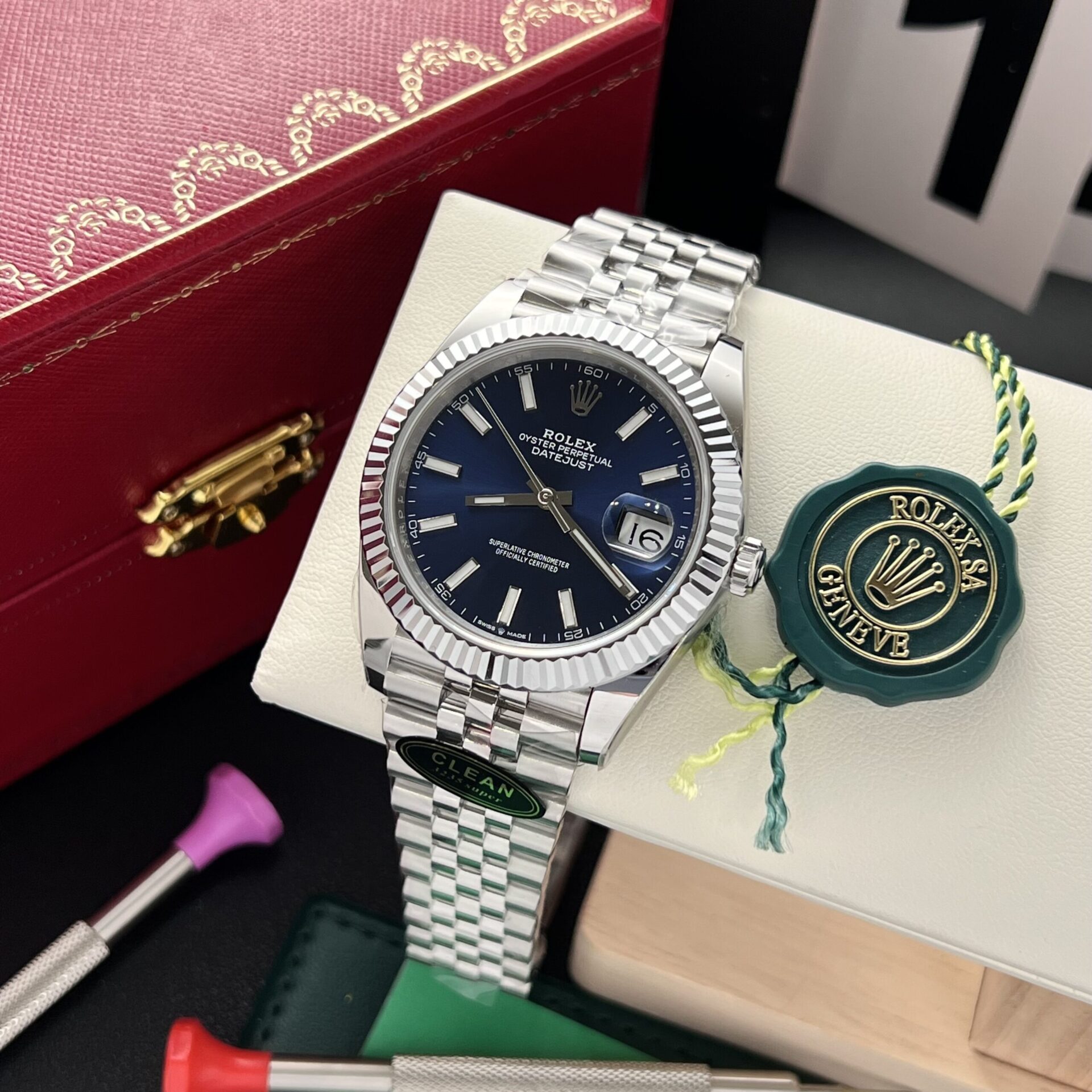 Rolex Replica Watch Datejust 126334 Blue Dial Clean Factory 41mm