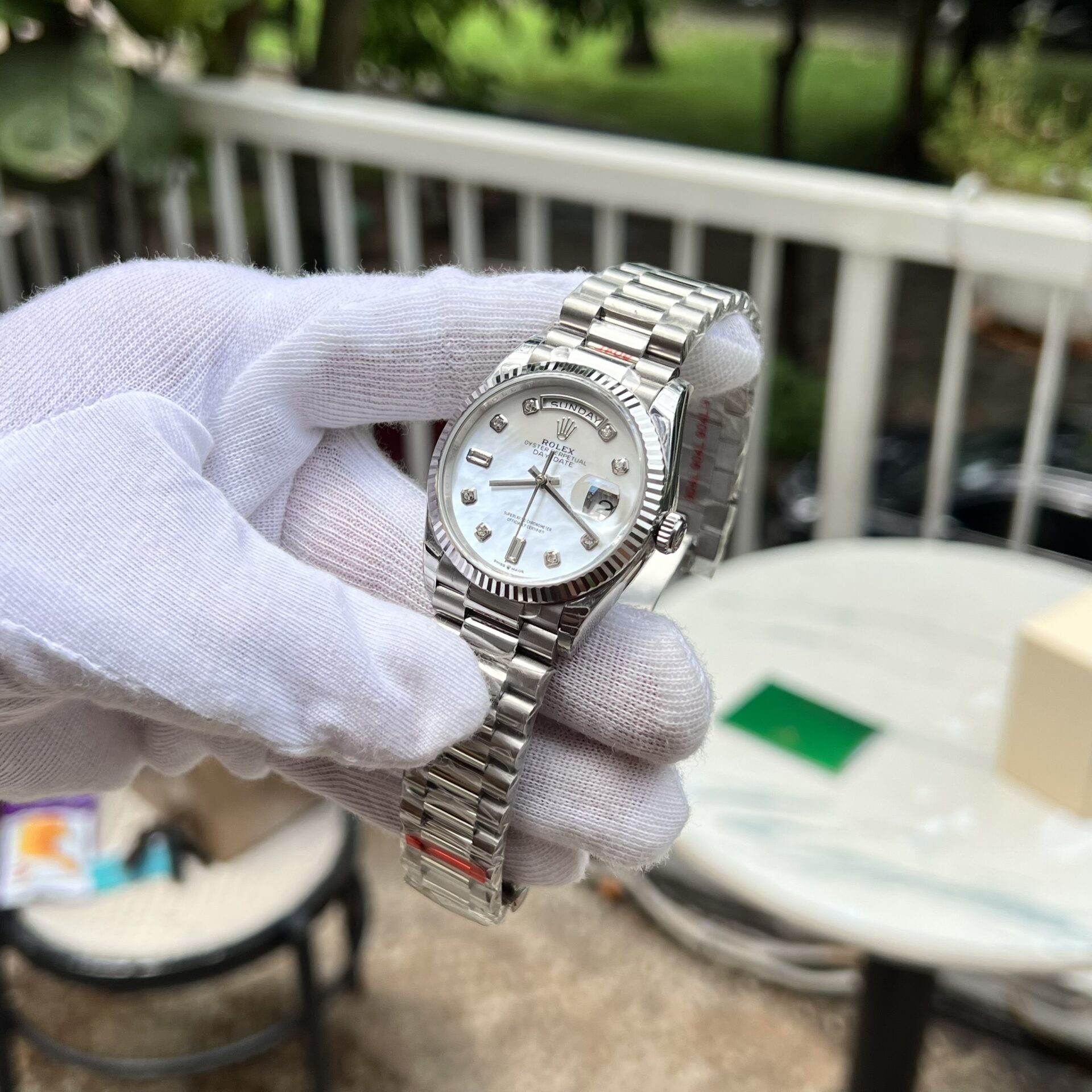 Rolex DateJust Mother Of Pearl Best Replica Watch EW Factory 36mm