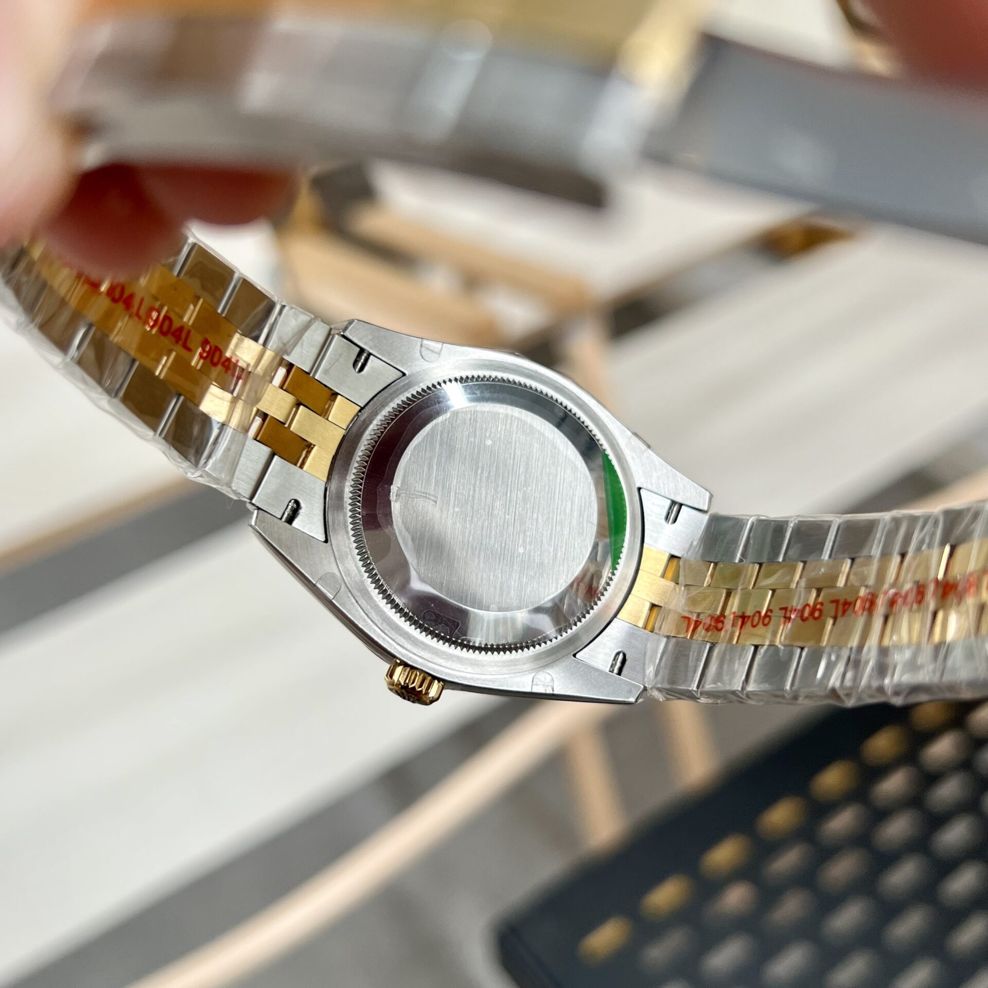 Rolex DateJust 126283RBR Palm Leaf Dial Gold Rep 11 Watch 36-41mm