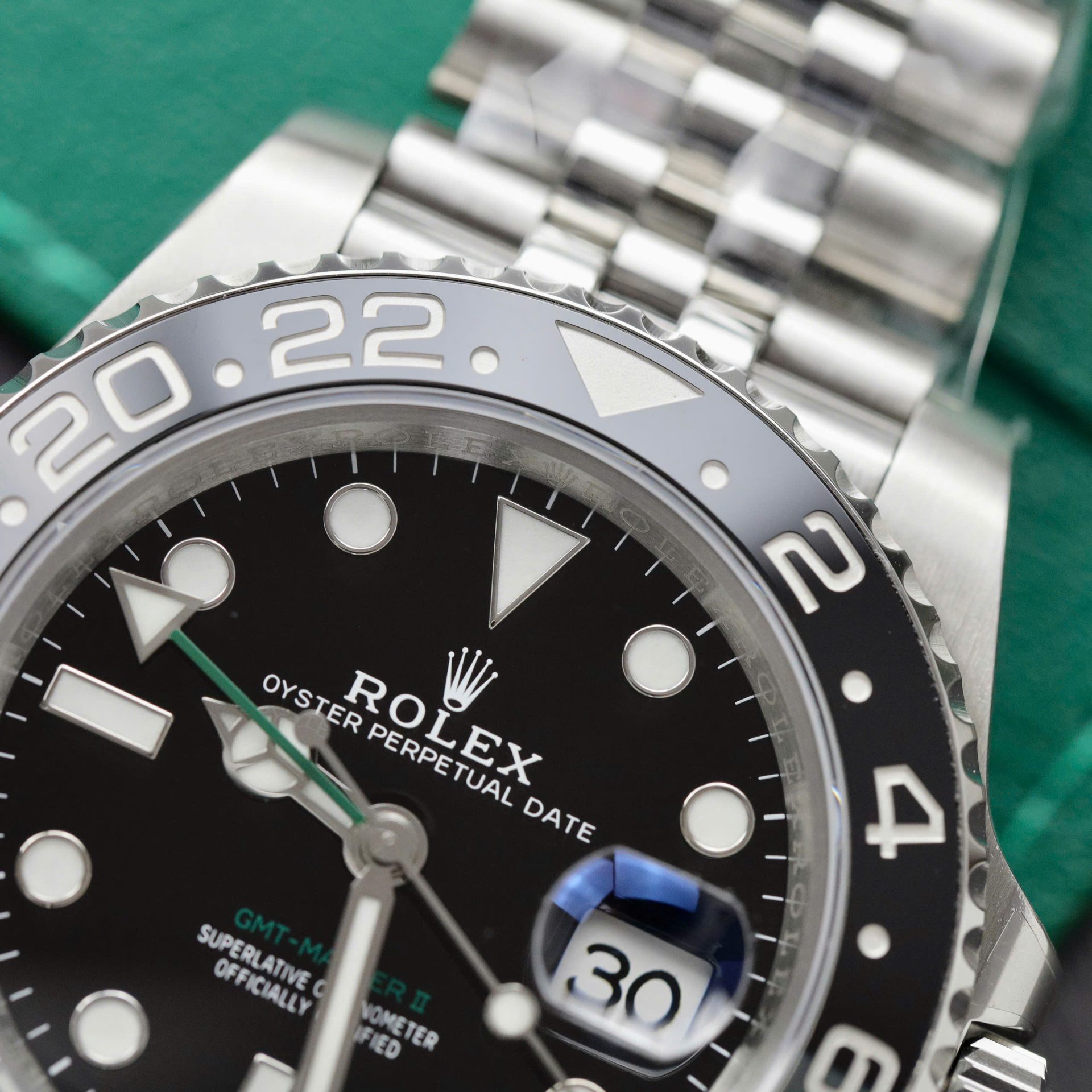 Rolex GMT-Master II 126710GRNR Replica Watch Black Dial Clean Factory 41mm